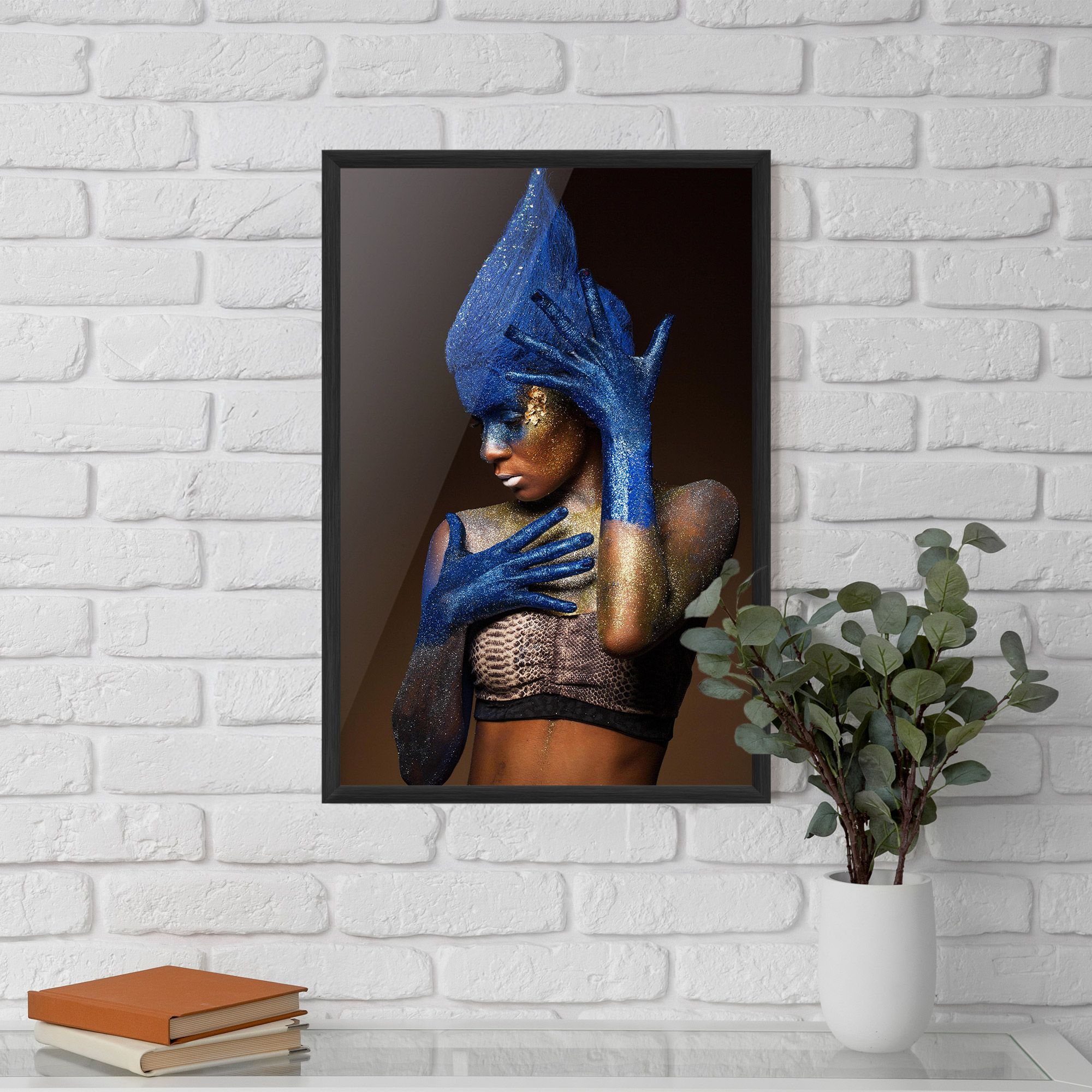 Blue Hands Makeup mockup 5