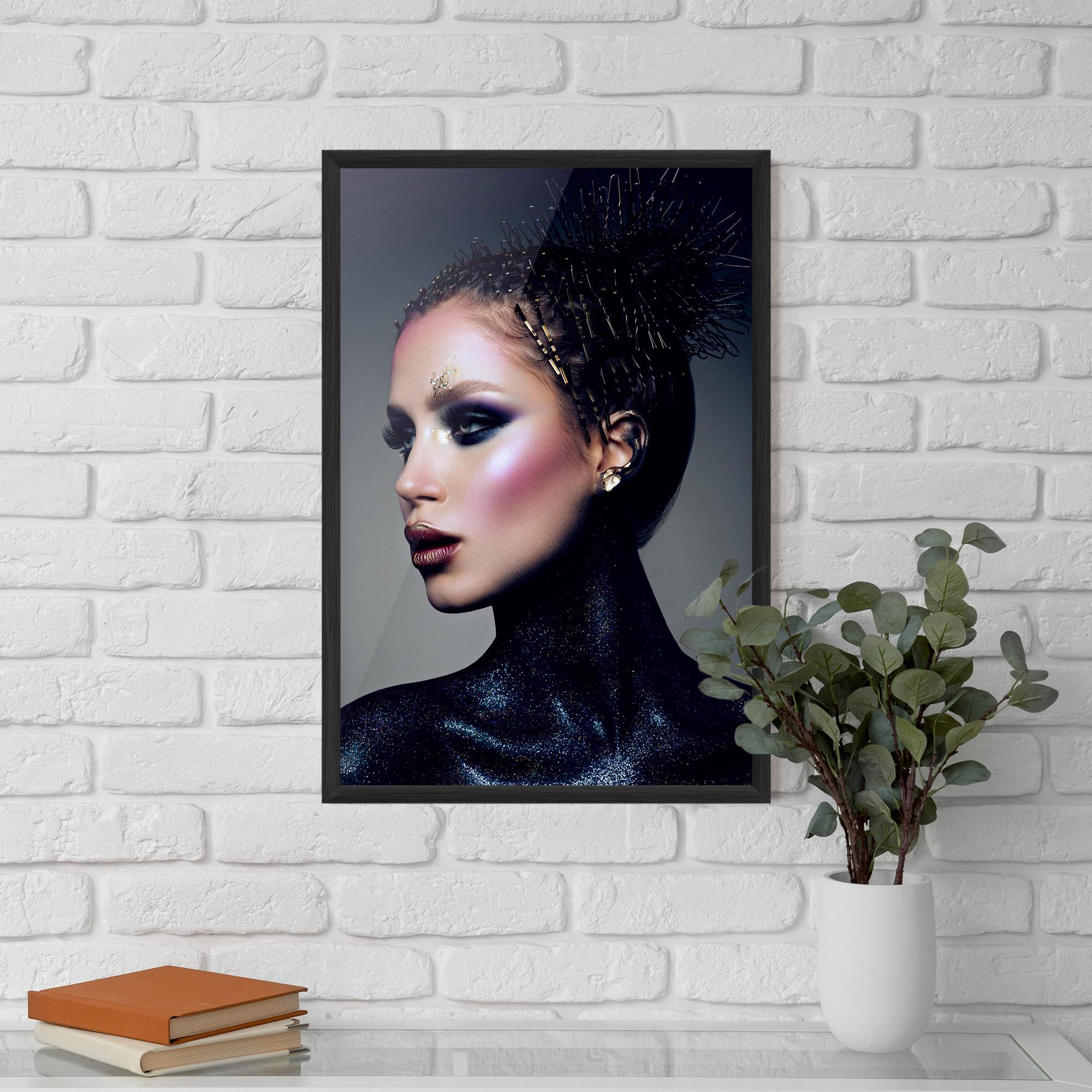 Poster Înrămat Galaxy Neck mockup 5