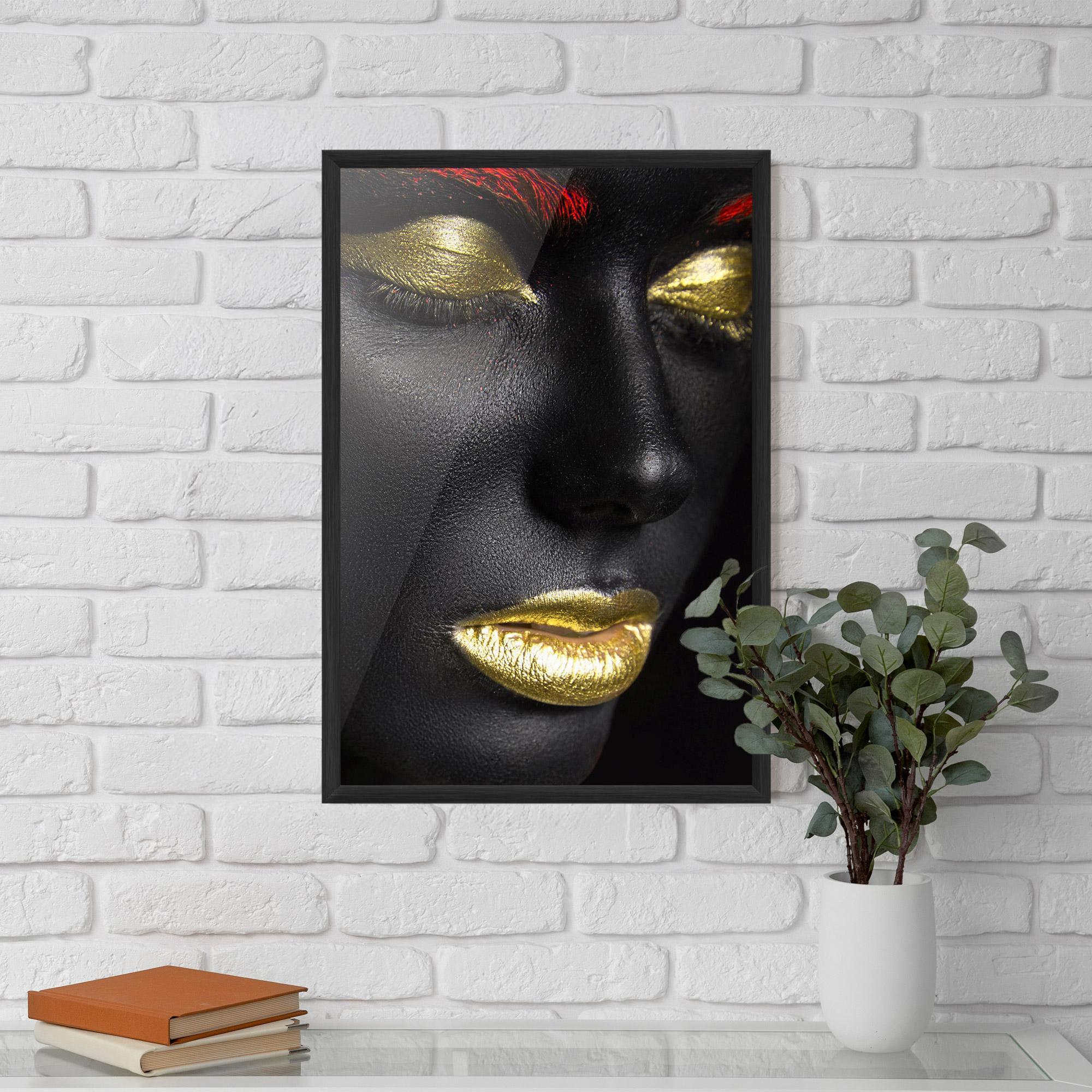 Poster Înrămat Red Eyebrows mockup 5