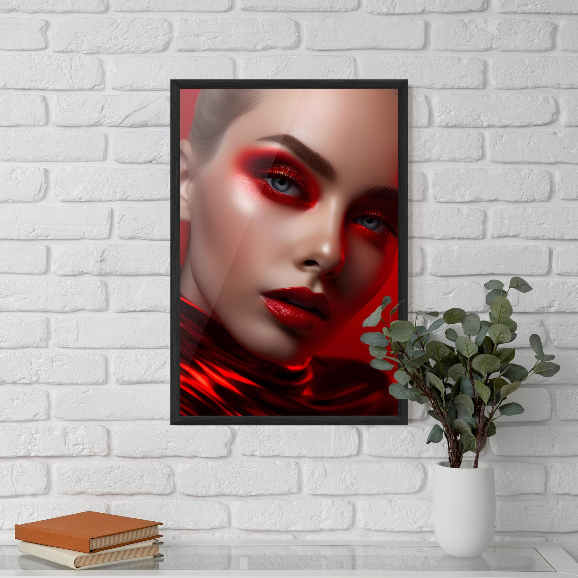 Red Makeup Art mockup 5