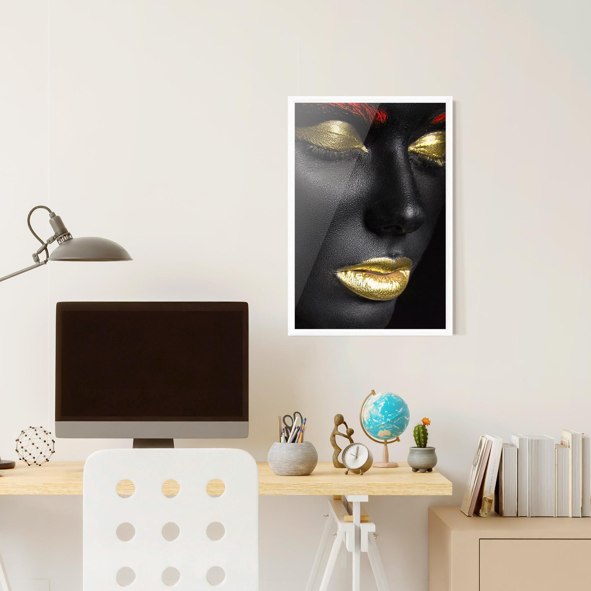 Poster Înrămat Red Eyebrows mockup 6