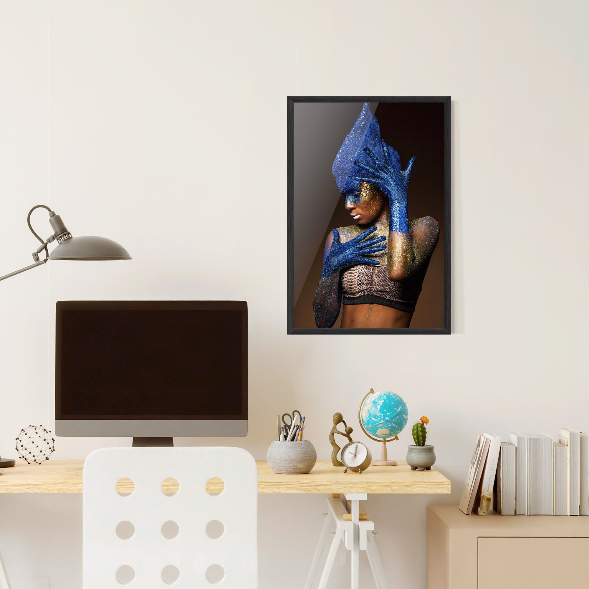 Blue Hands Makeup mockup 6