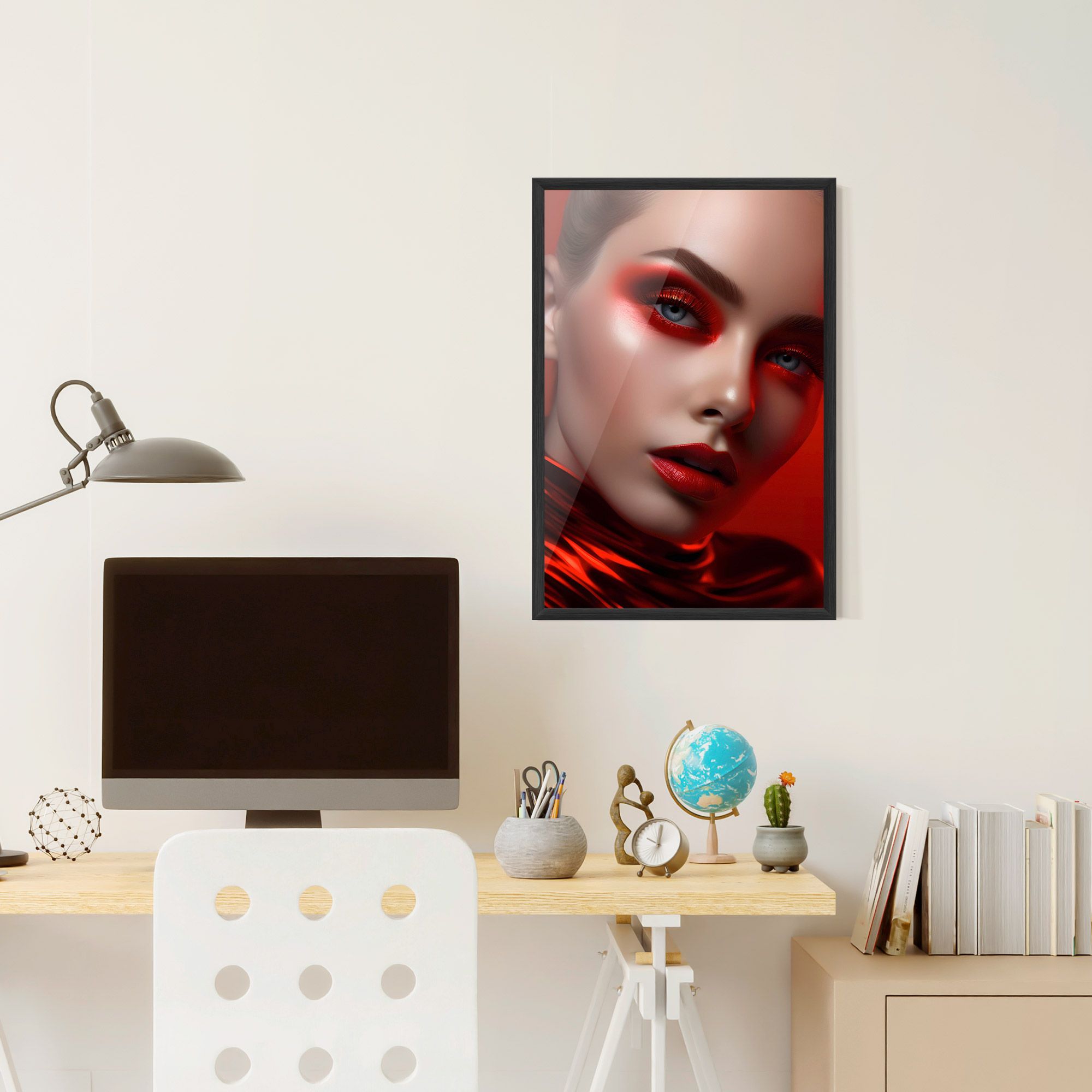 Red Makeup Art mockup 6