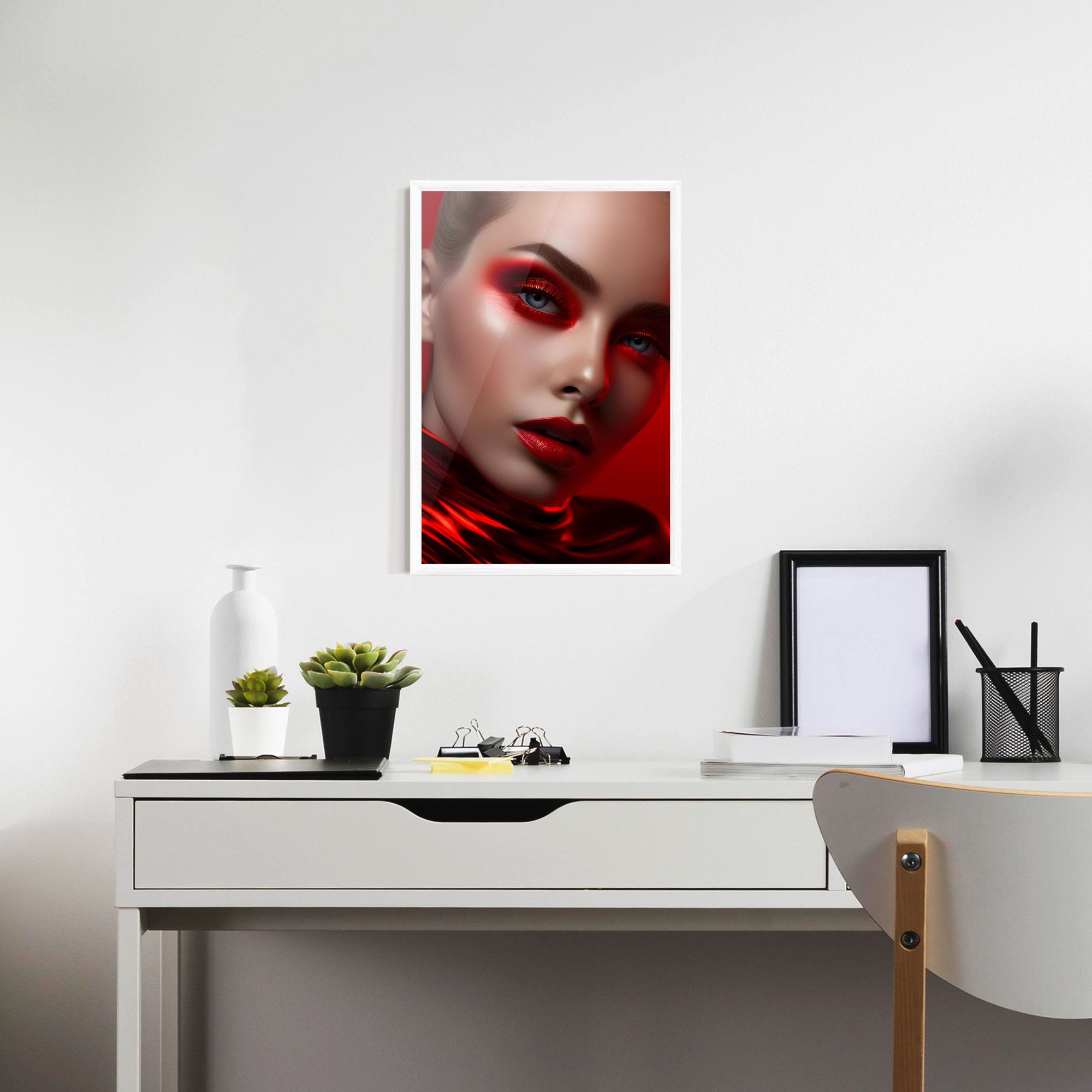 Red Makeup Art mockup 7