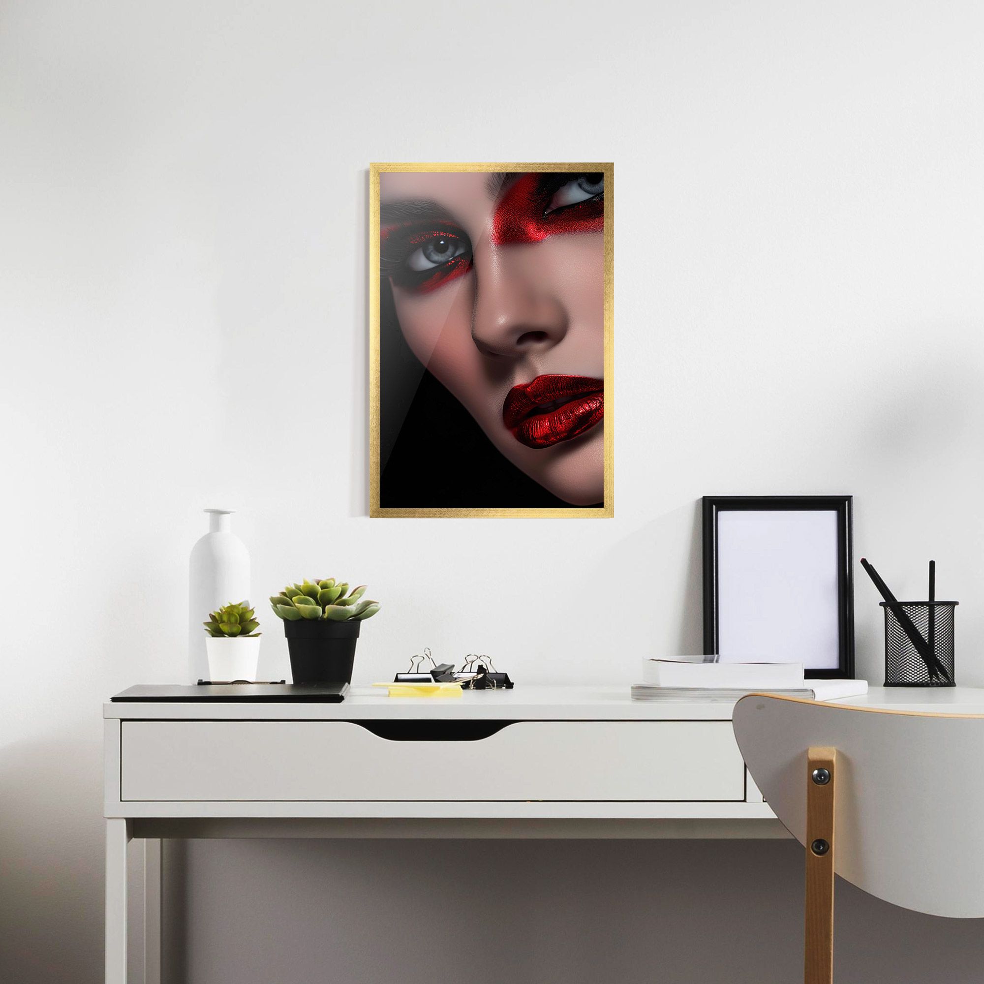 Close Up Red Makeup mockup 7