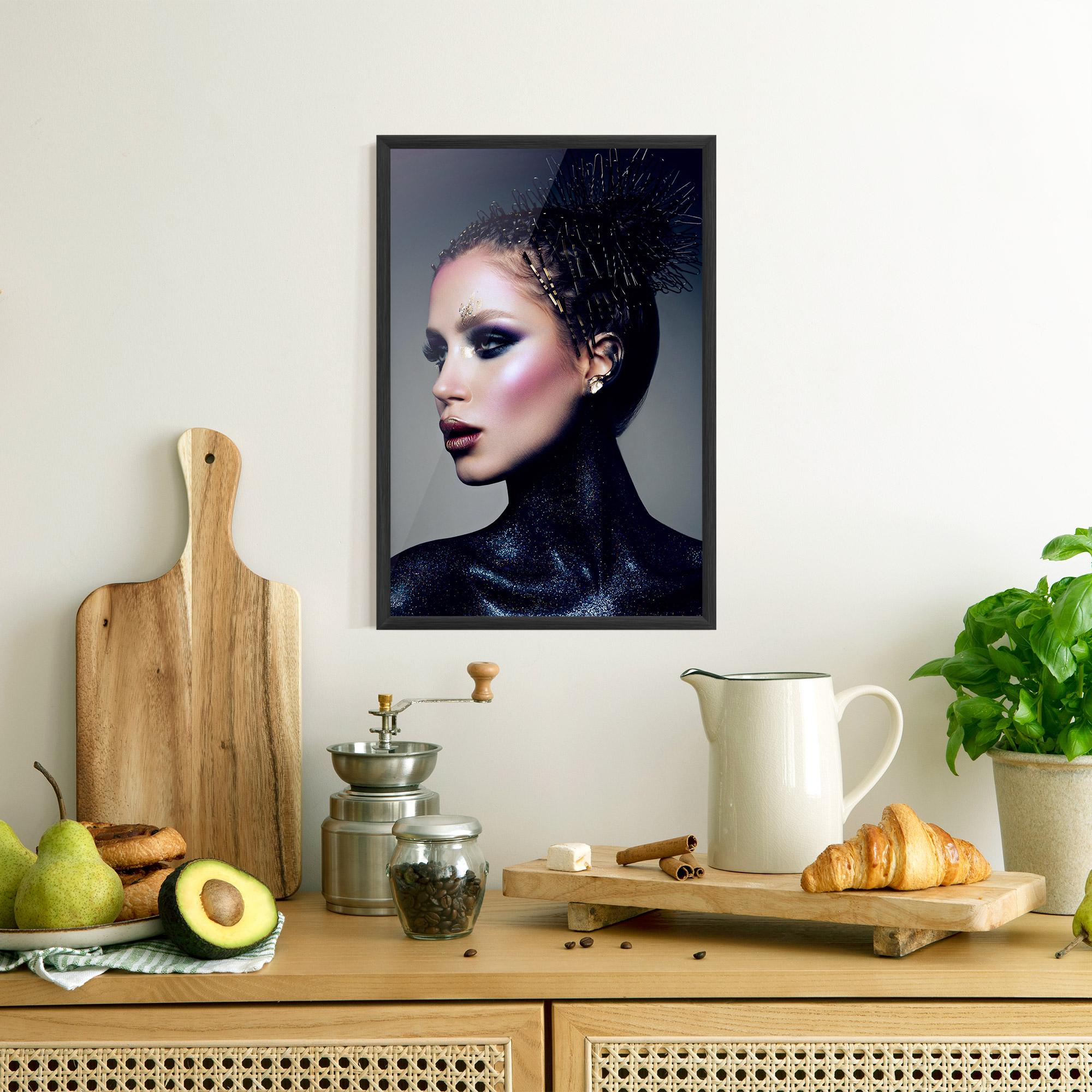 Poster Înrămat Galaxy Neck mockup 8