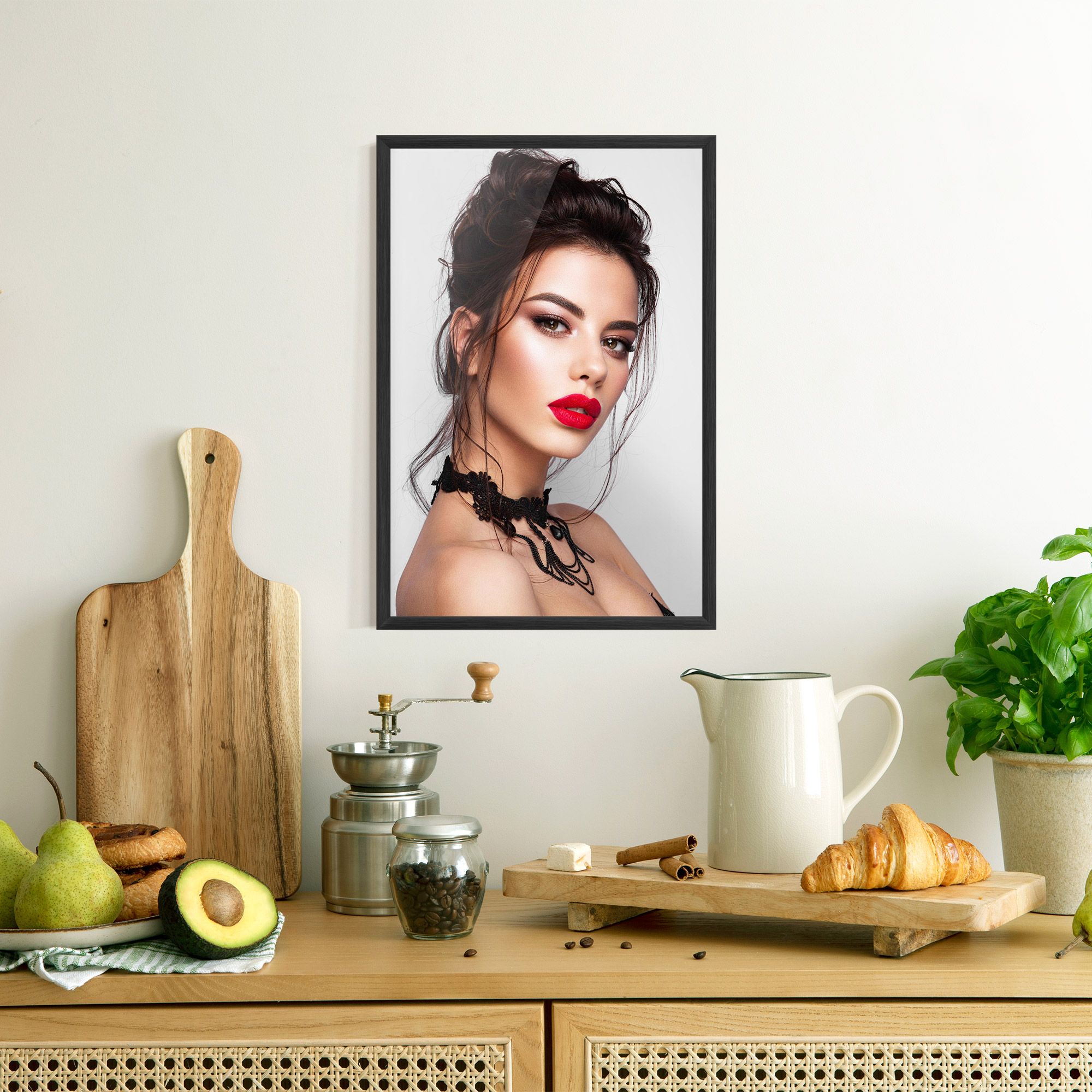 Pretty Brunette Makeup mockup 8