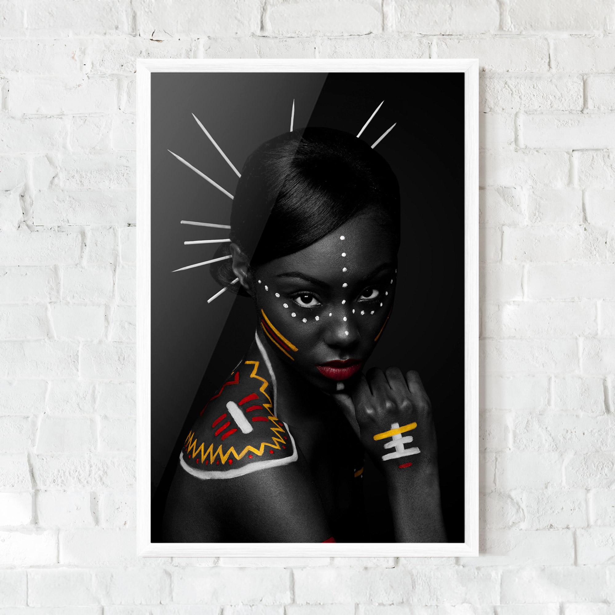 Poster Înrămat Tribal Beauty mockup 0
