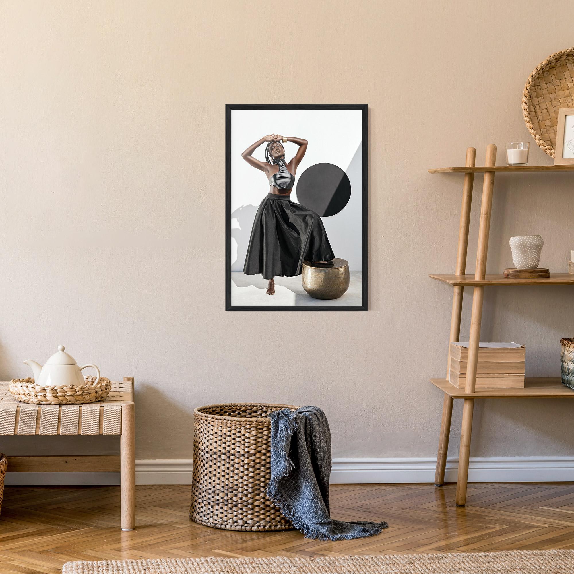 Poster Înrămat Confidence Queen mockup 9