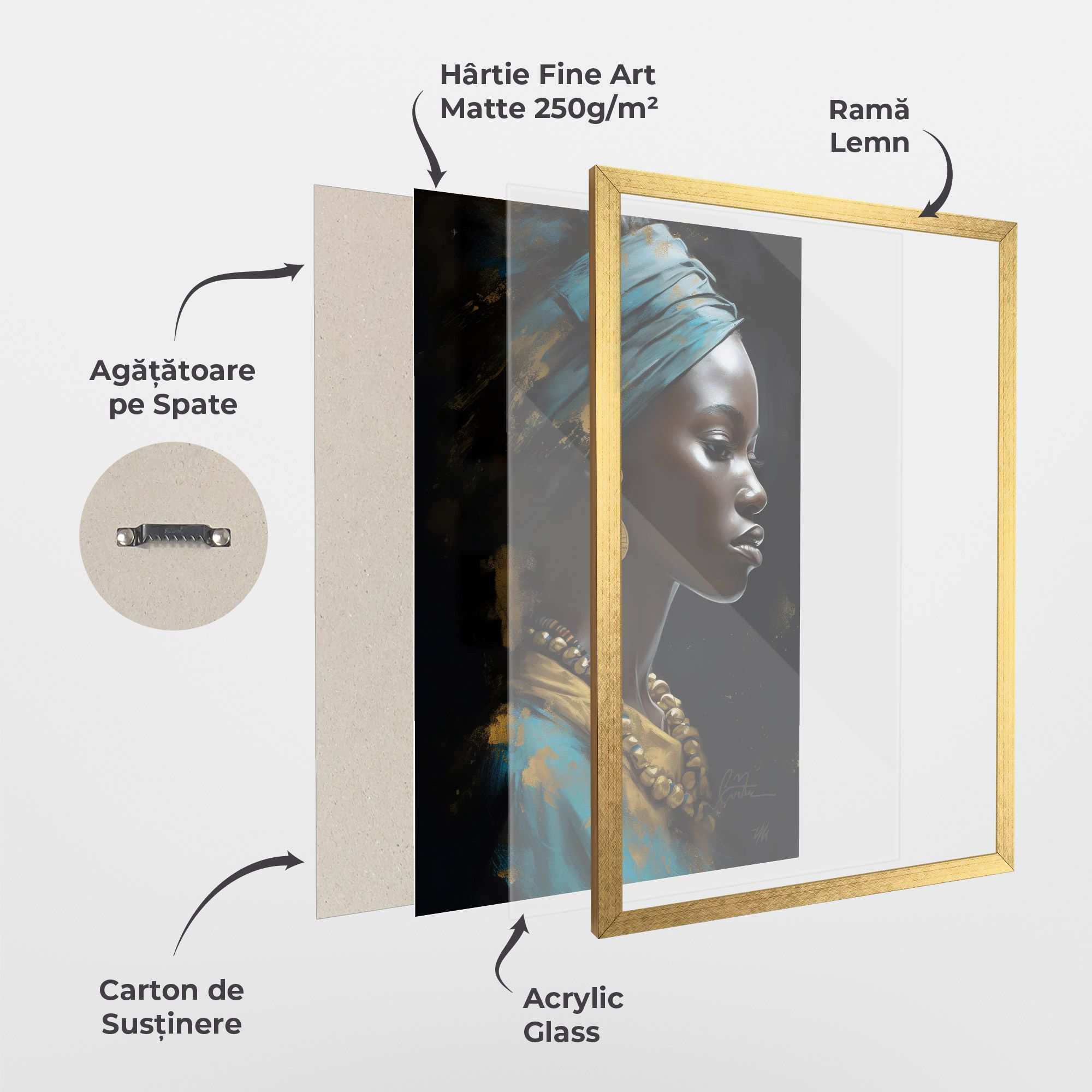 Blue Turban mockup 1