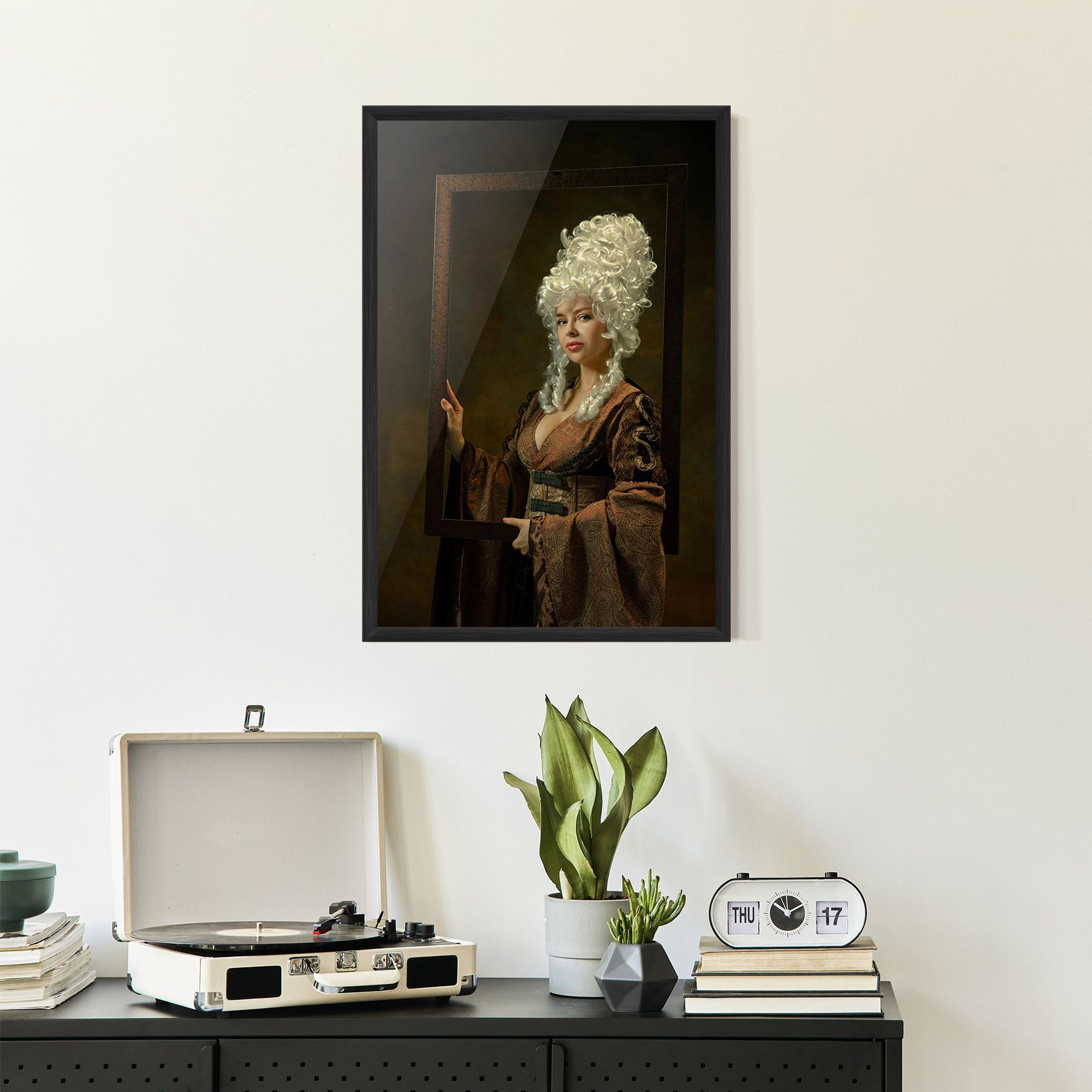 Medieval Young Woman mockup 2