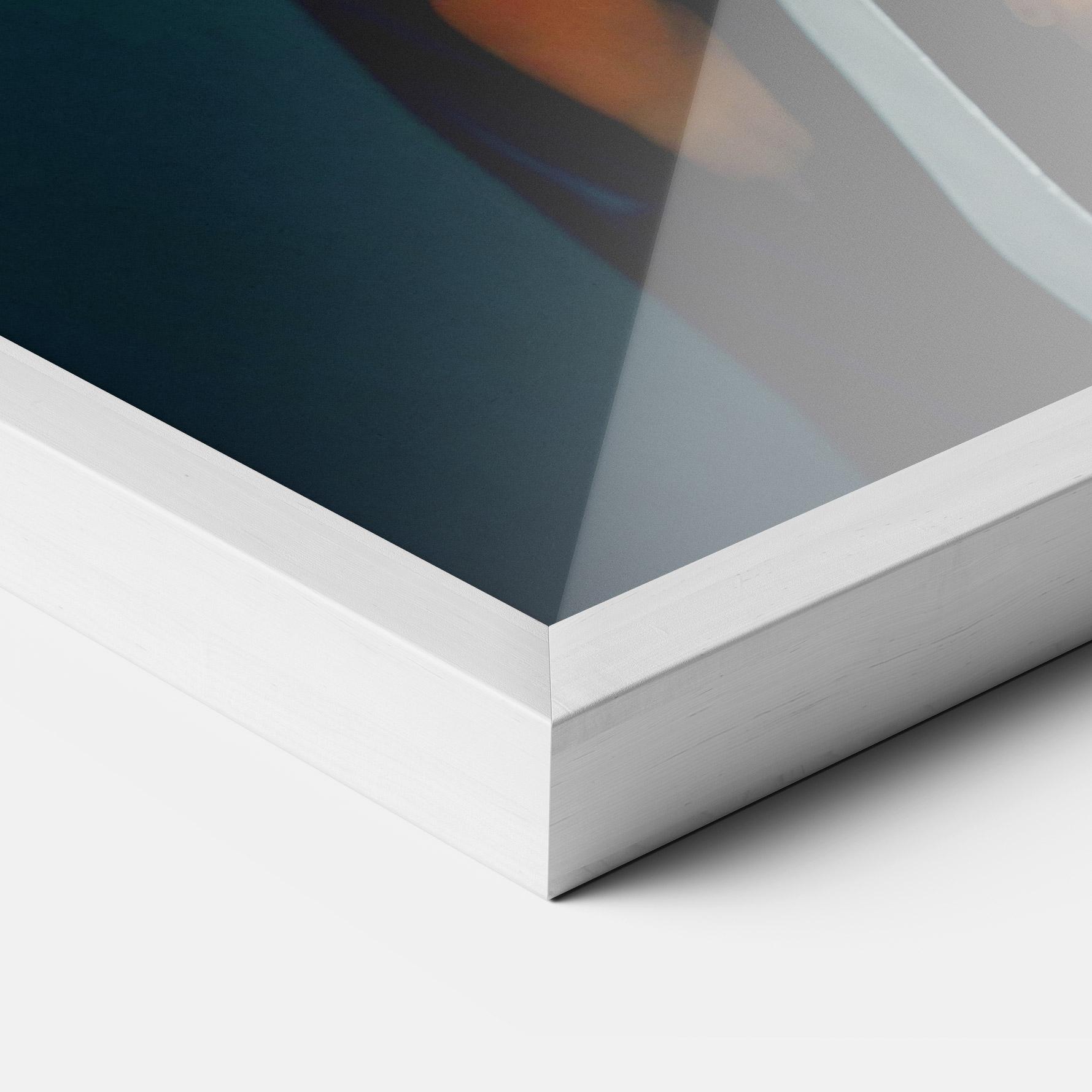 Poster Înrămat Asian Painted Woman mockup 3