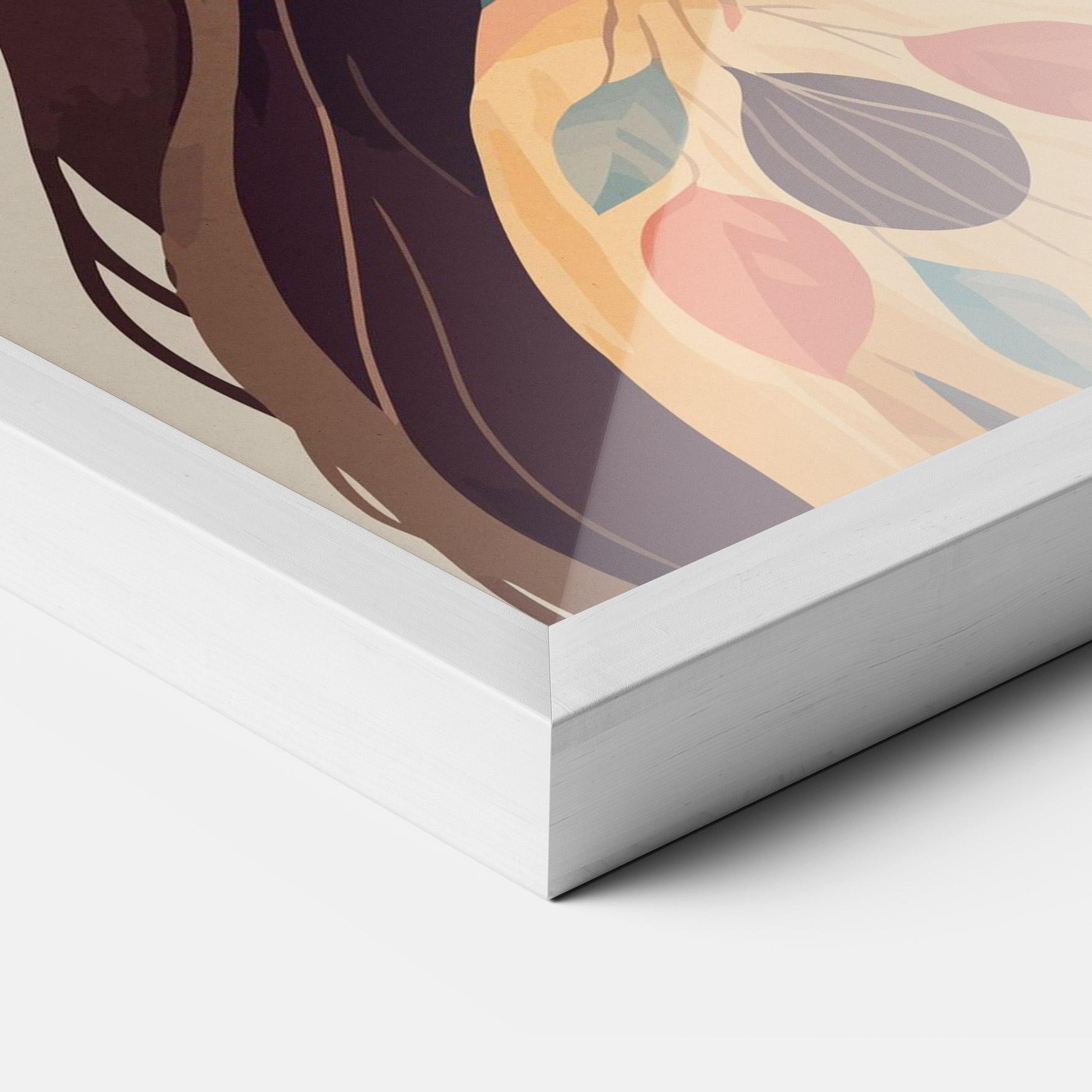 Poster Înrămat Boho Girl mockup 3