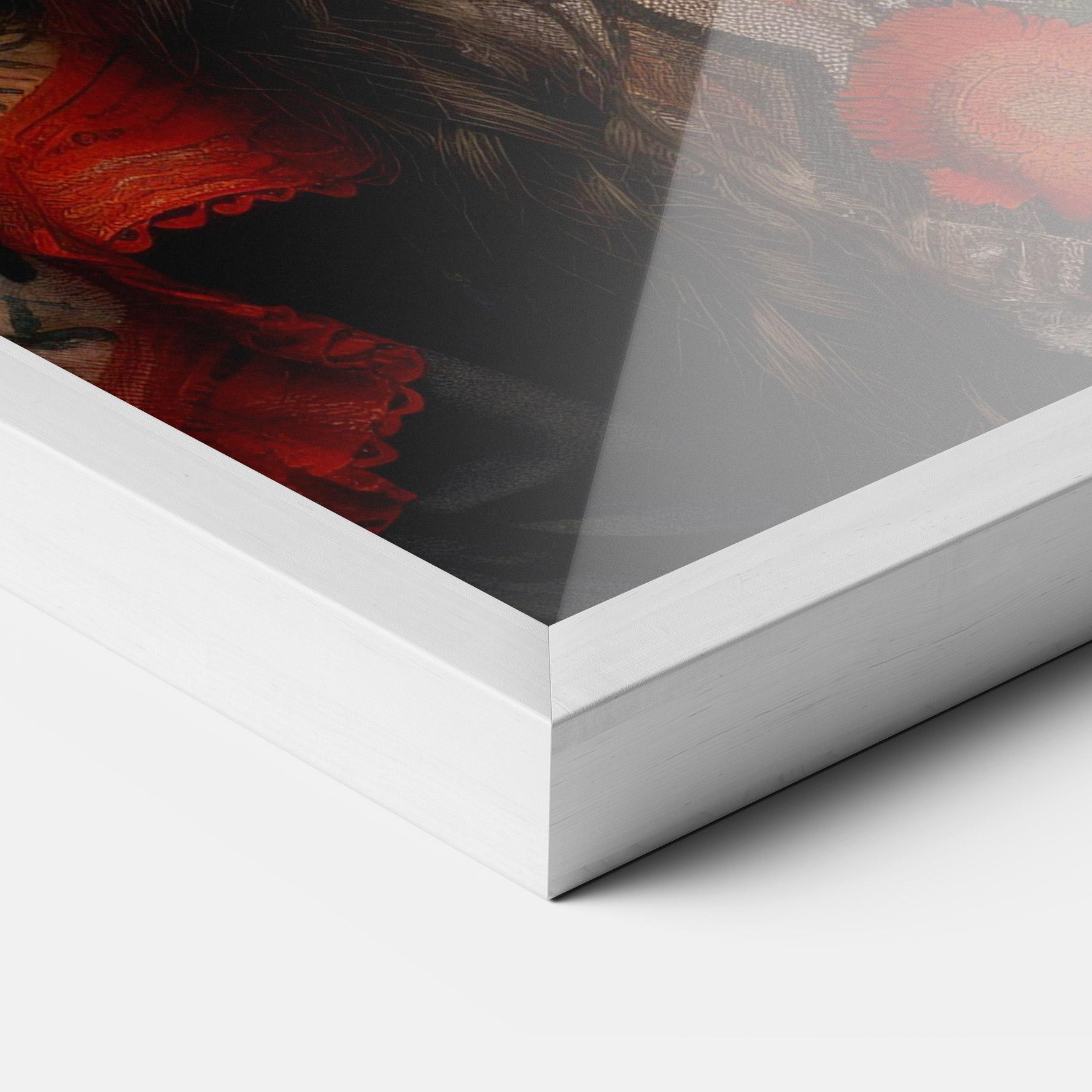 Poster Înrămat Mexican Traditional Dress mockup 3