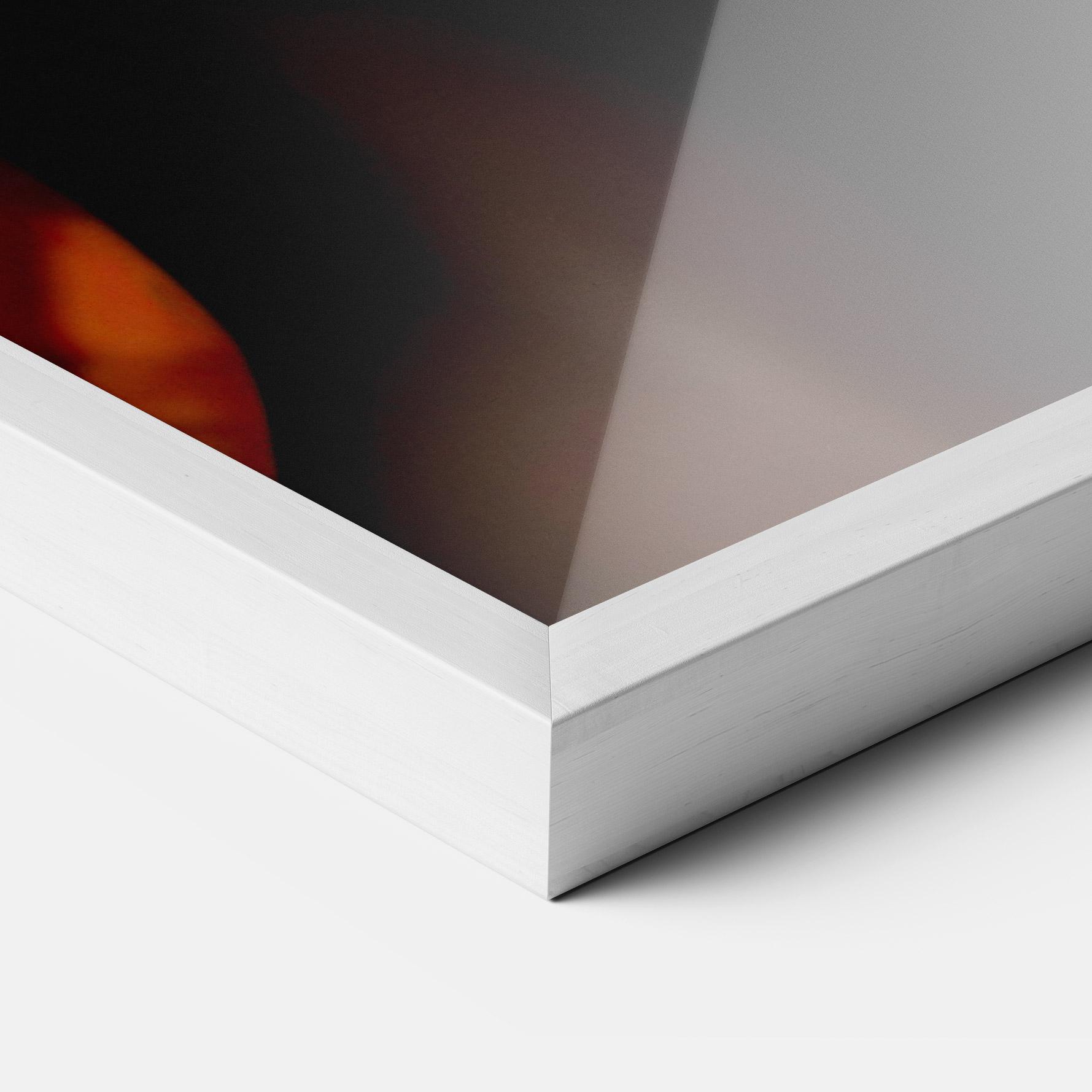 Poster Înrămat Orange African Makeup mockup 3