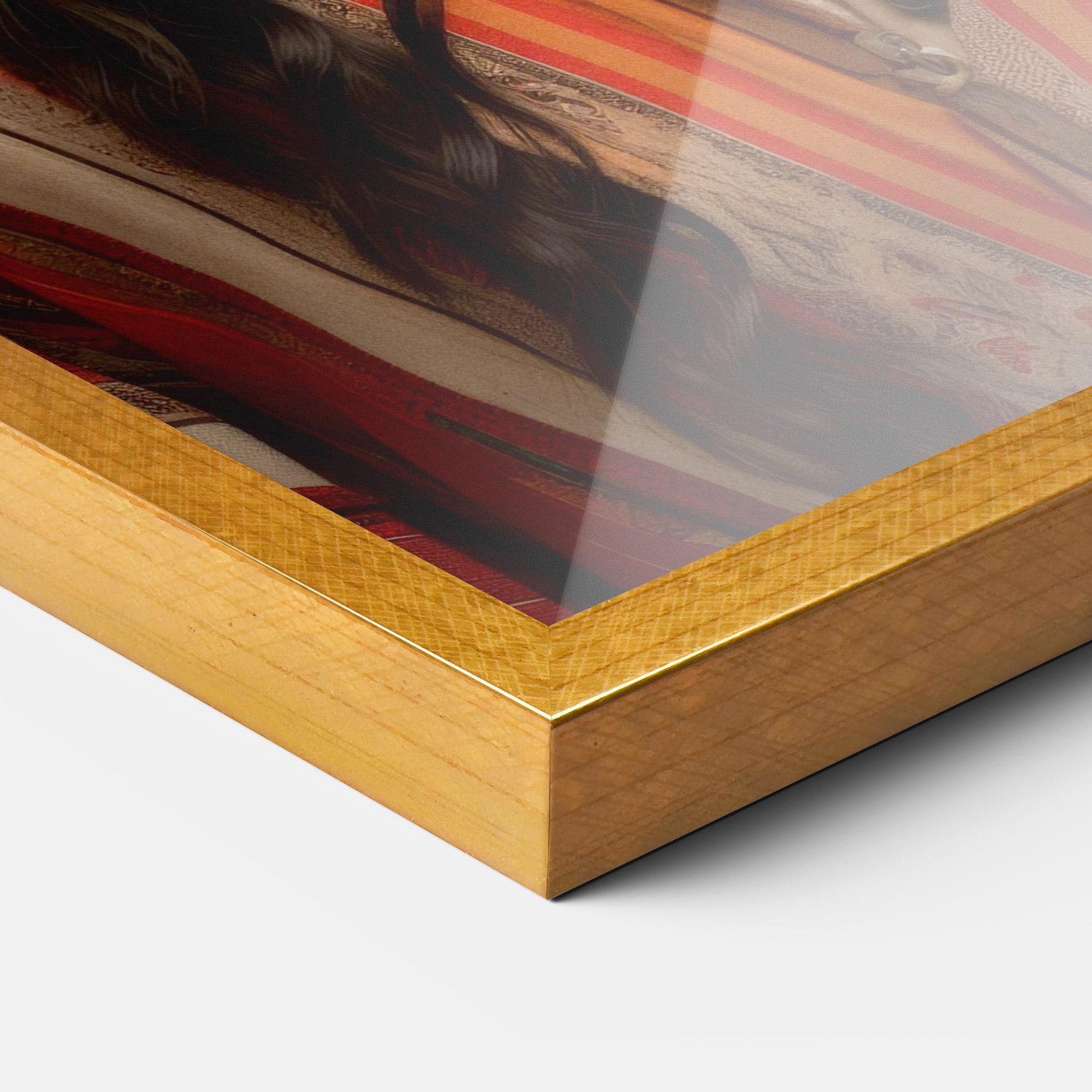 Poster Înrămat Colorful Earrings And Hat mockup 3