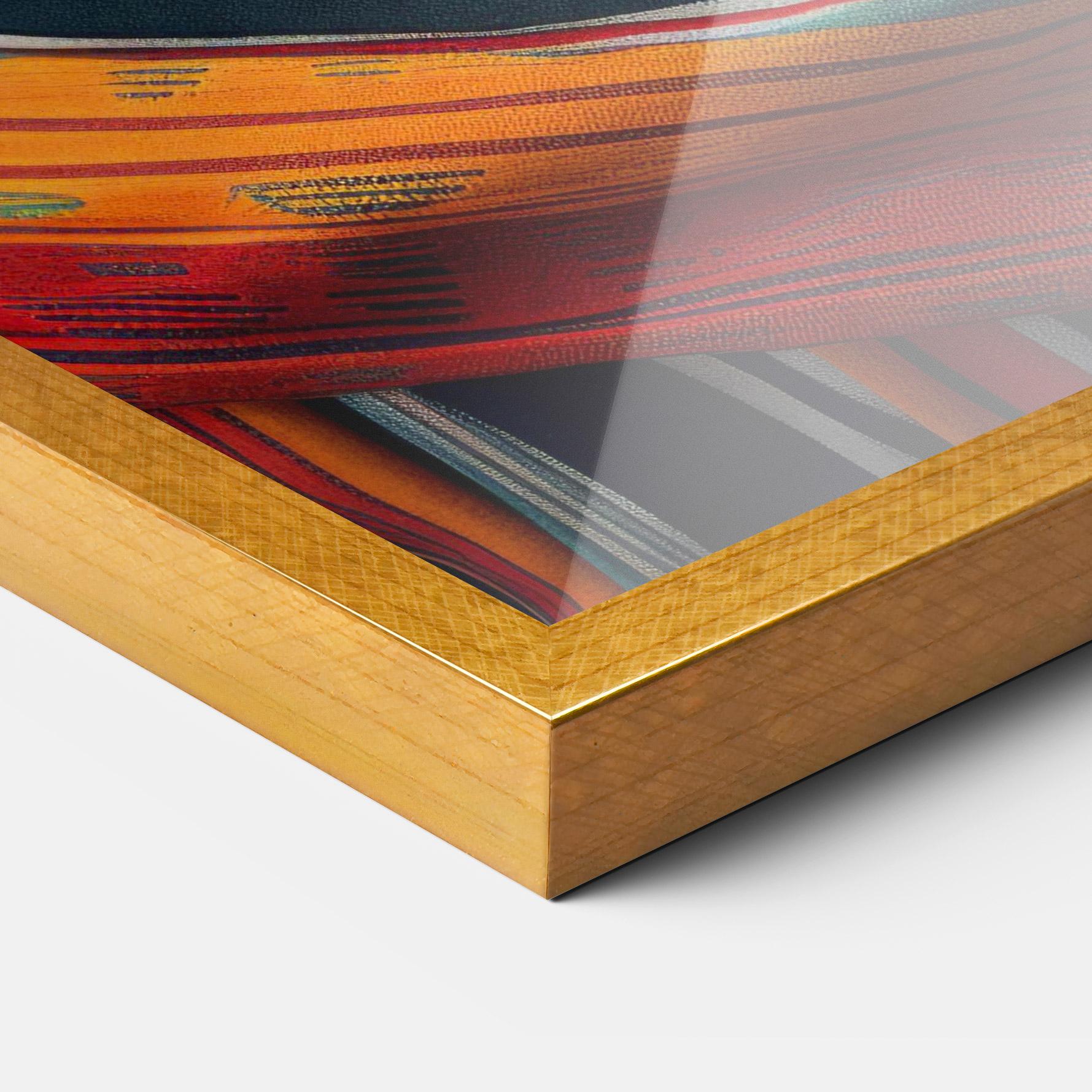 Poster Înrămat Colorful Scarf mockup 3