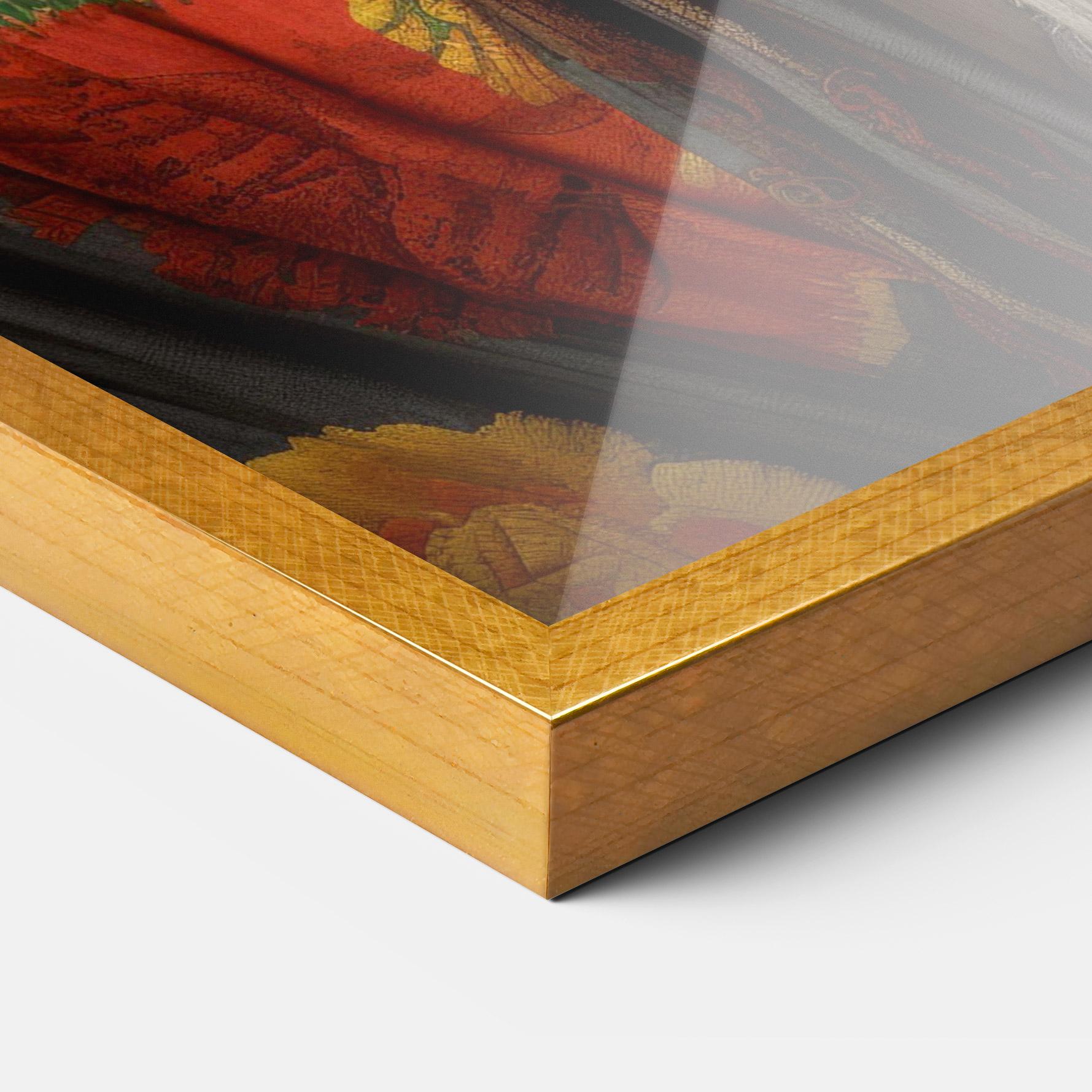 Poster Înrămat Colorful Shawl mockup 3