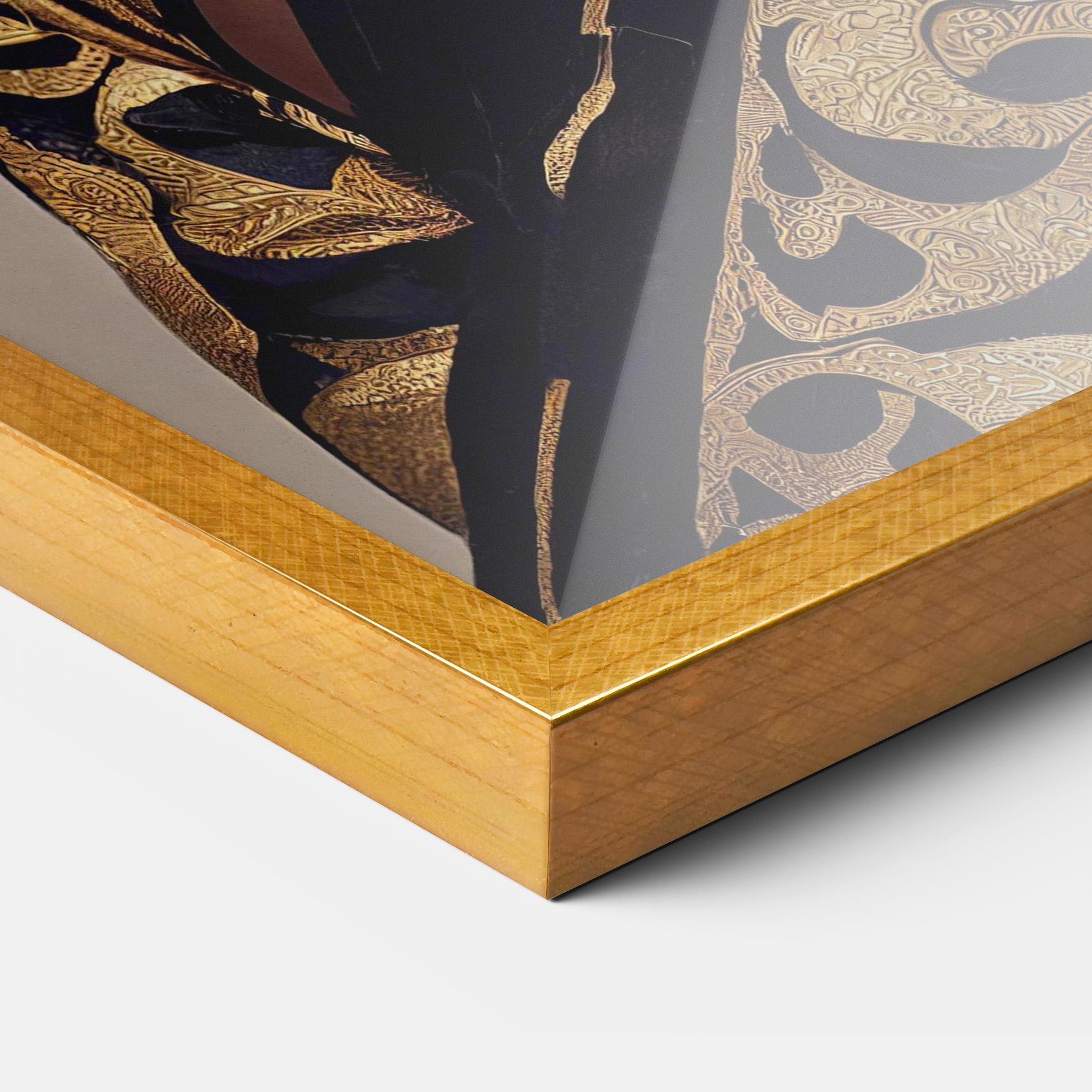 Poster Înrămat Kimono Headphones mockup 3