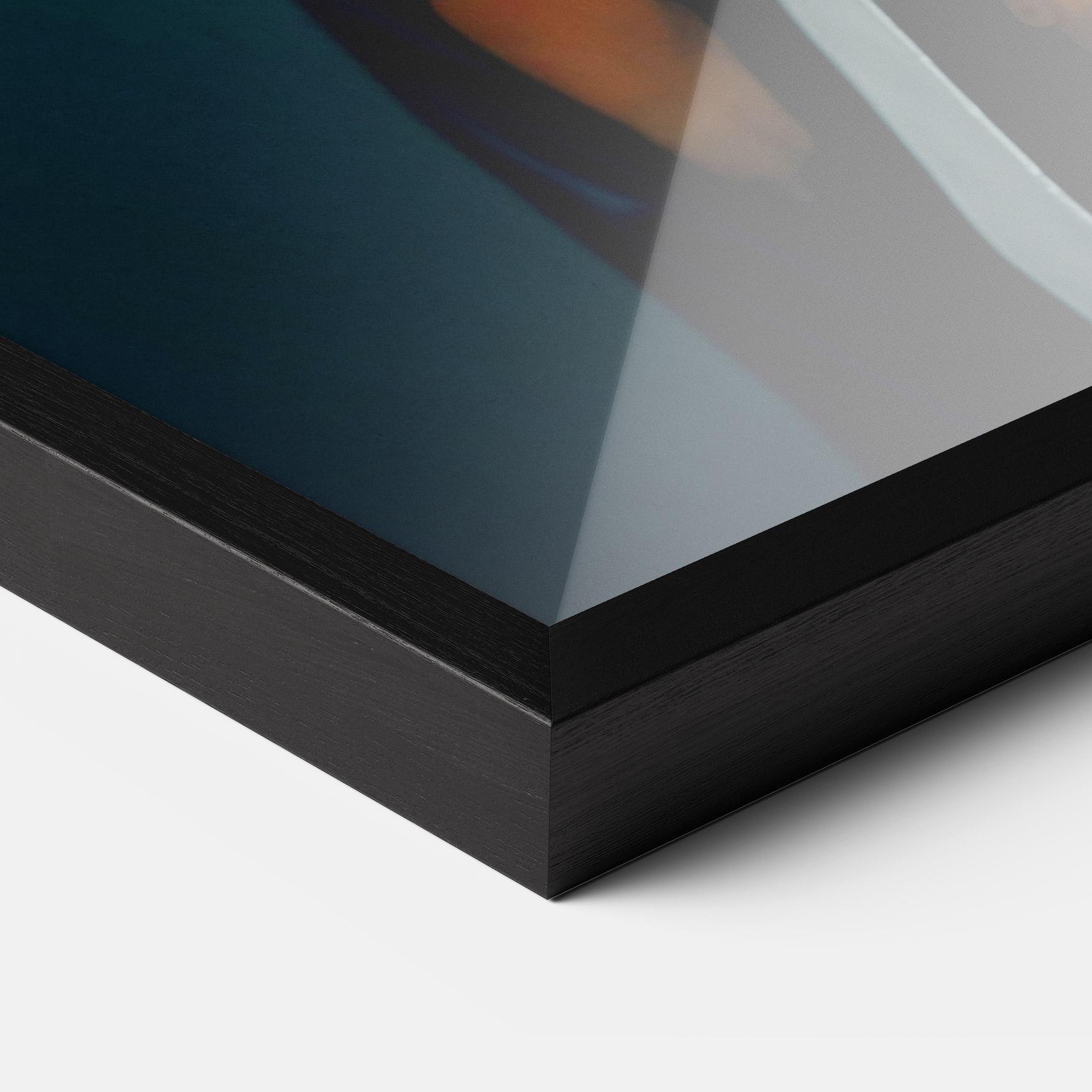 Poster Înrămat Asian Painted Woman mockup 3