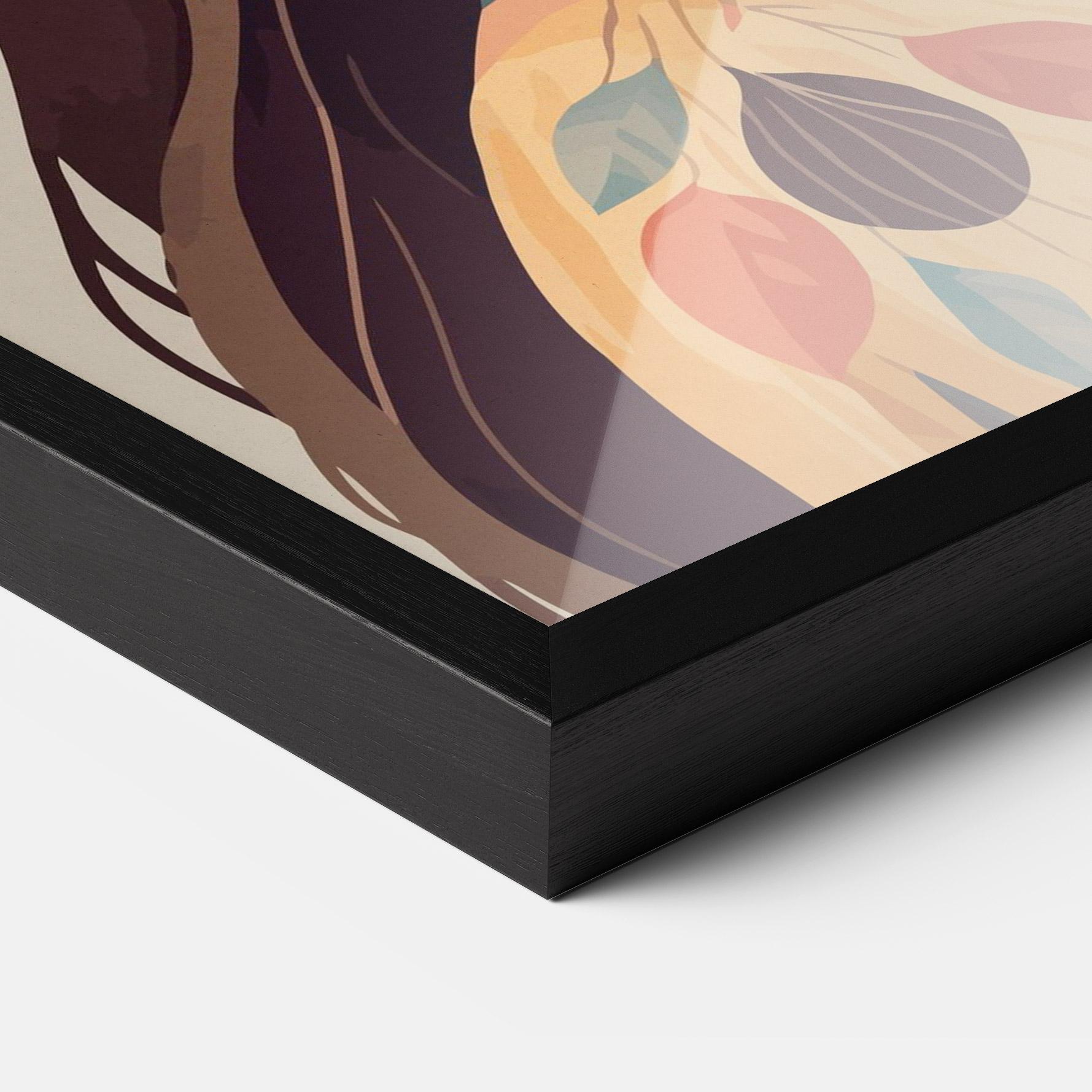 Poster Înrămat Boho Girl mockup 3