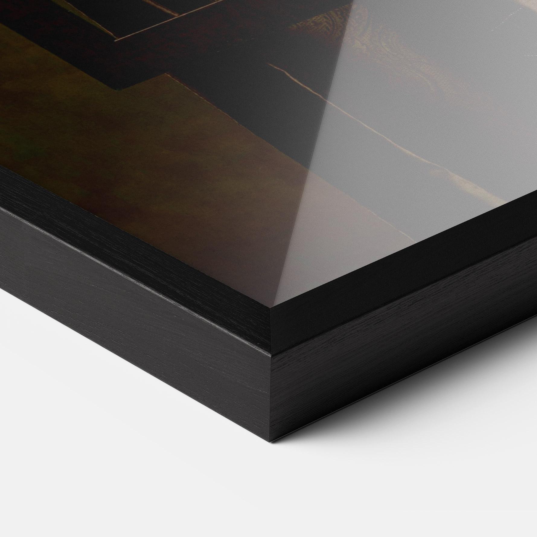 Poster Înrămat Medieval Young Woman mockup 3