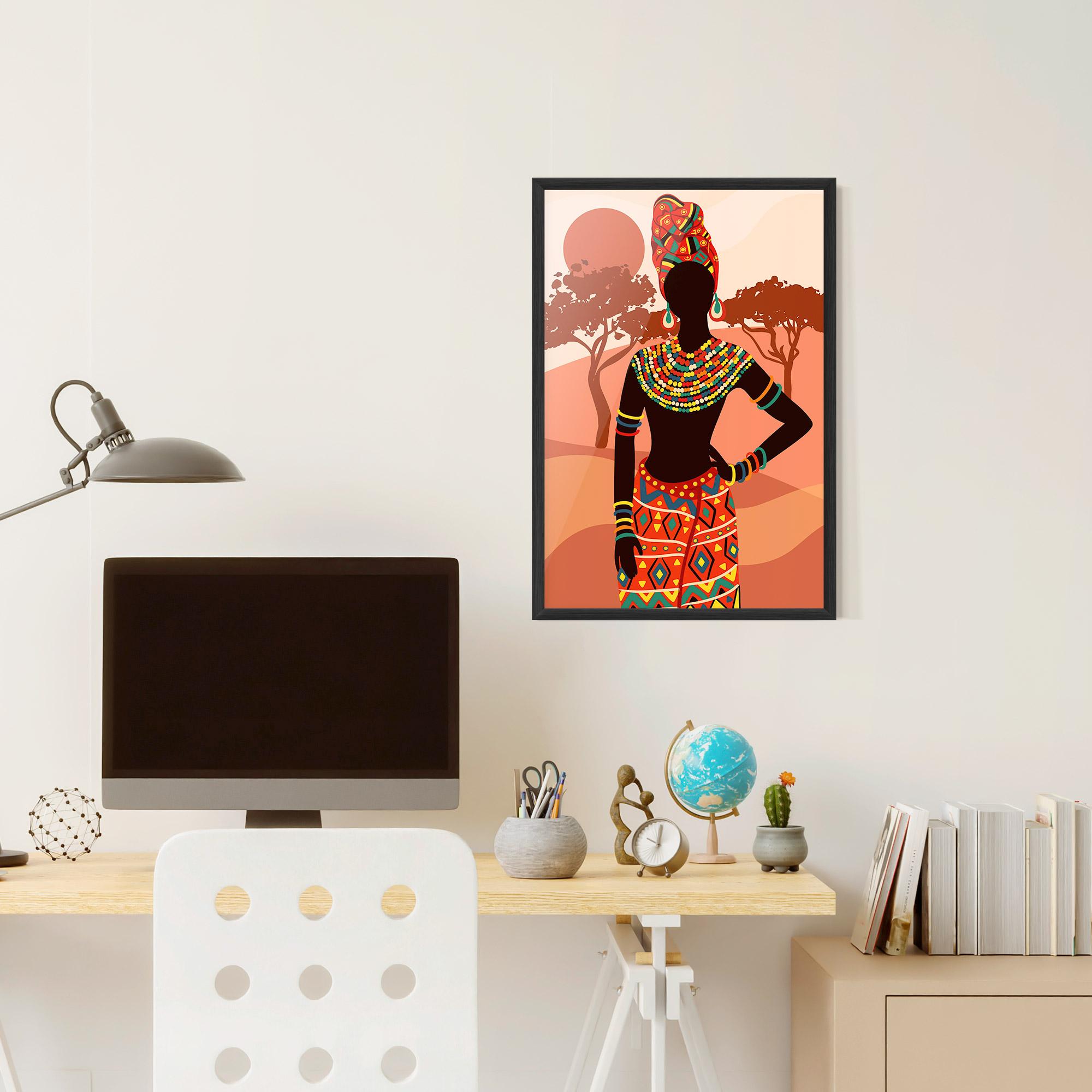 Poster Înrămat Traditional Clothes mockup 6