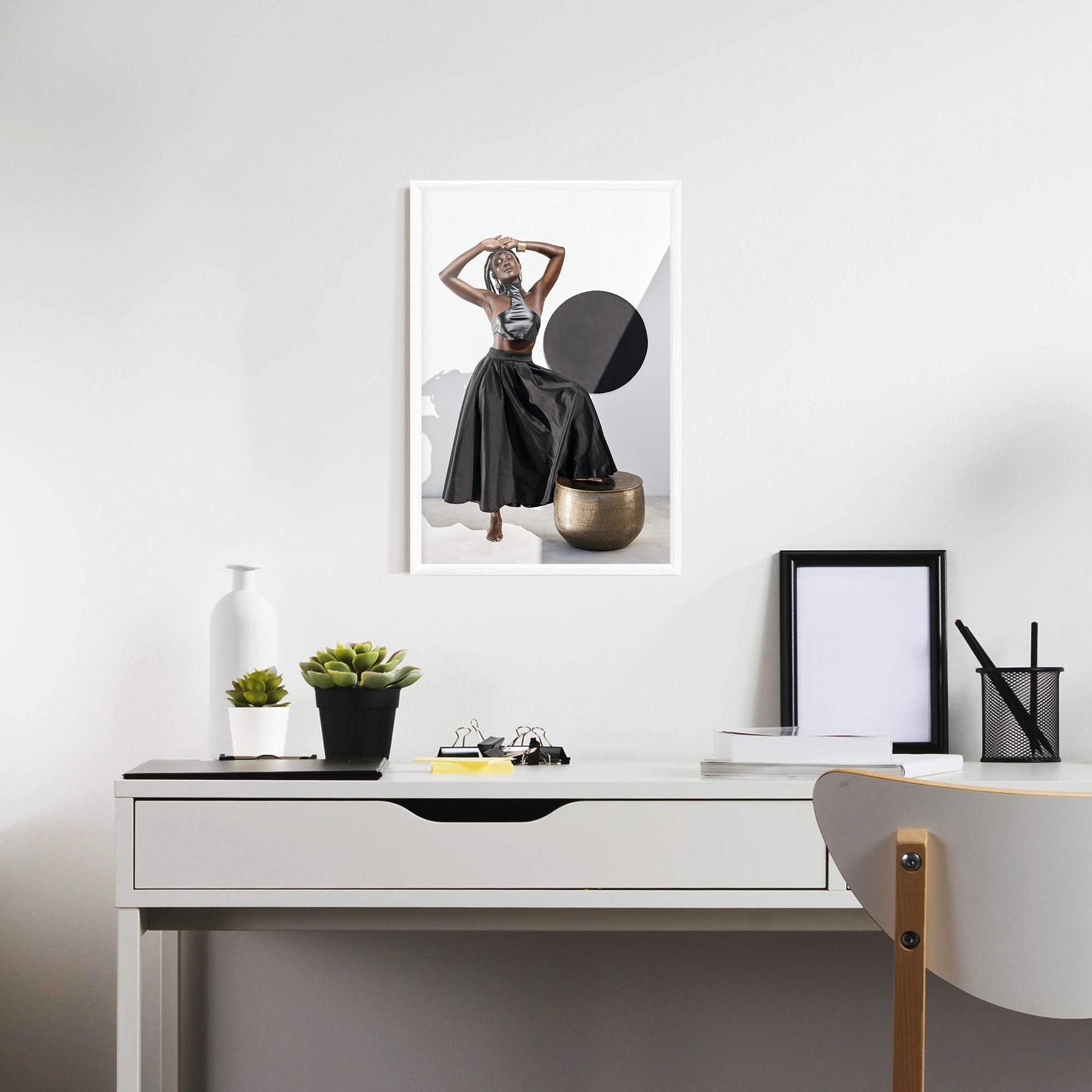 Poster Înrămat Confidence Queen mockup 7