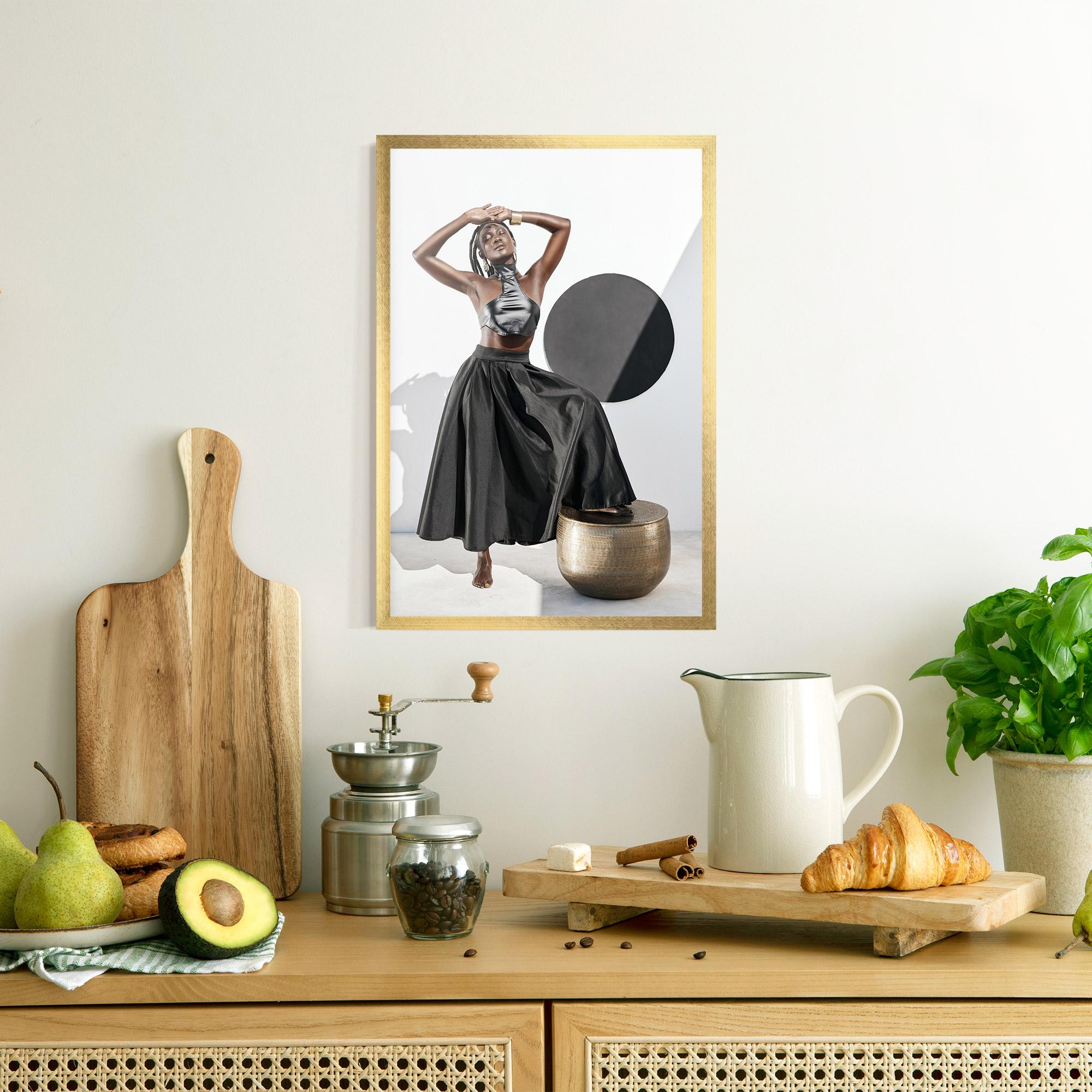 Poster Înrămat Confidence Queen mockup 8