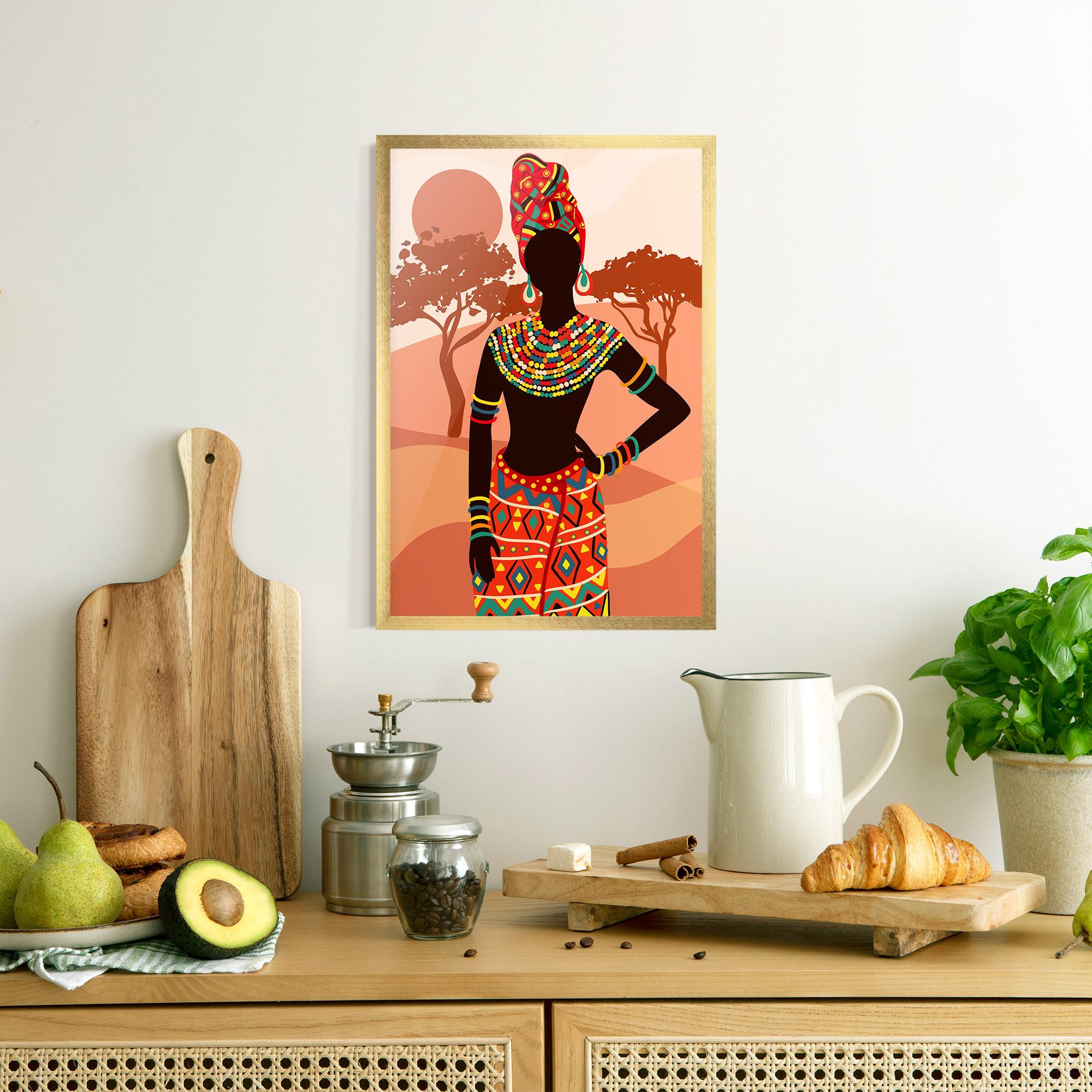 Poster Înrămat Traditional Clothes mockup 8