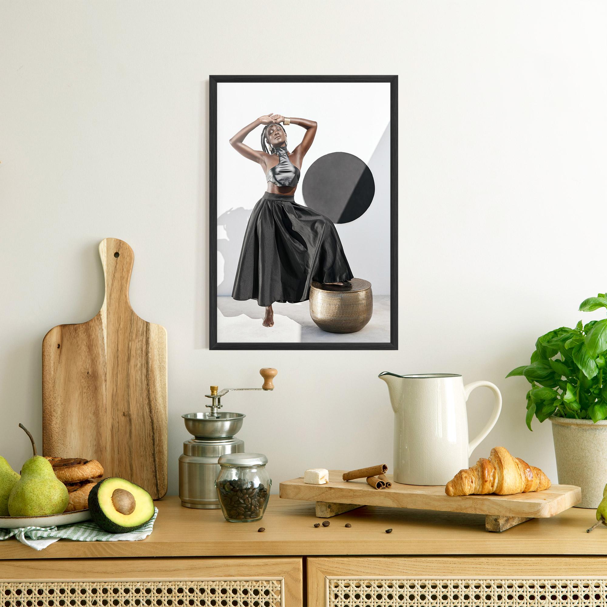 Poster Înrămat Confidence Queen mockup 8