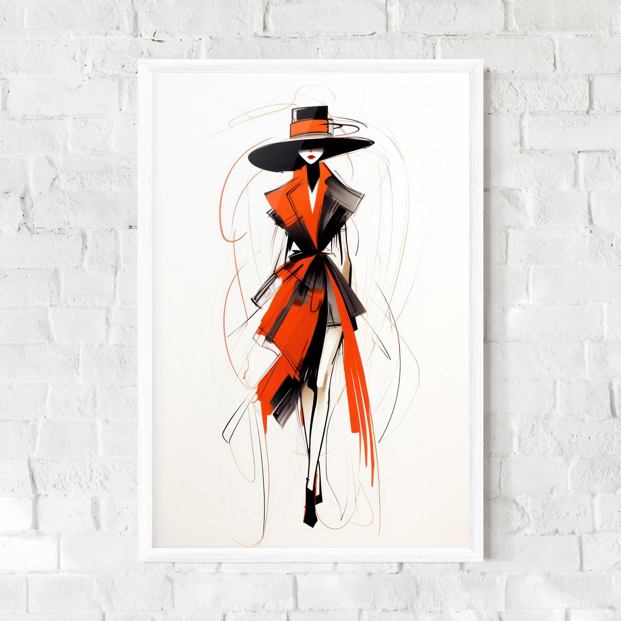 Poster Înrămat Handdrawn Doodle mockup 0