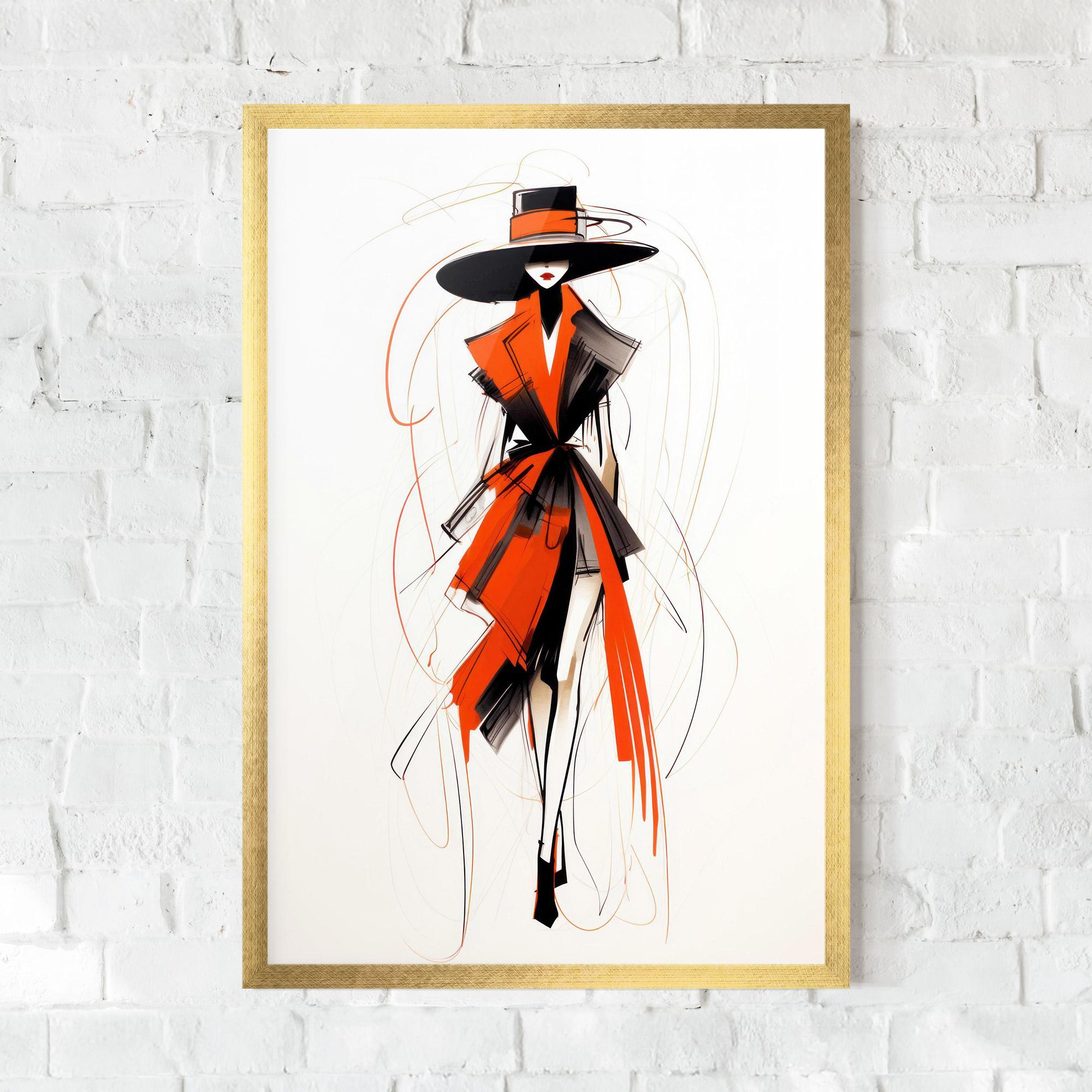 Poster Înrămat Handdrawn Doodle mockup 0