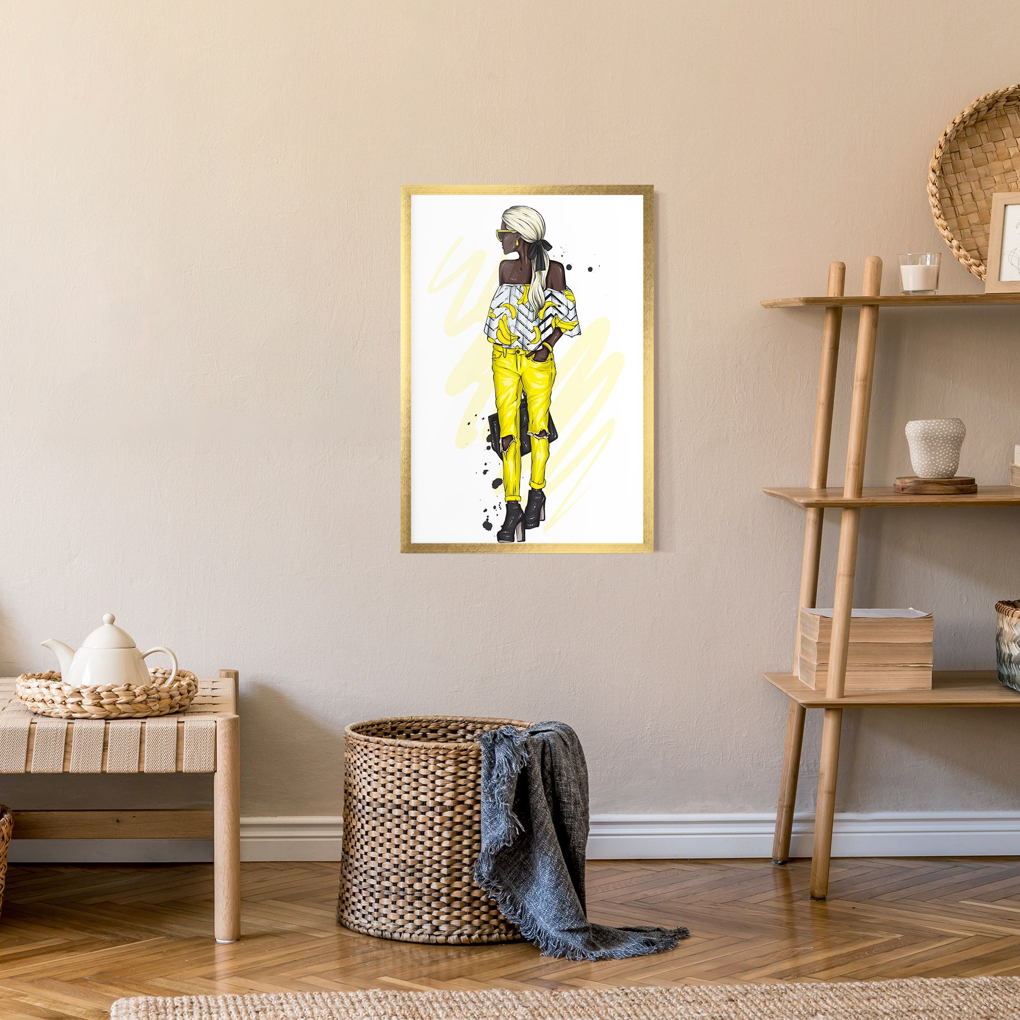 Banana Blouse mockup 9