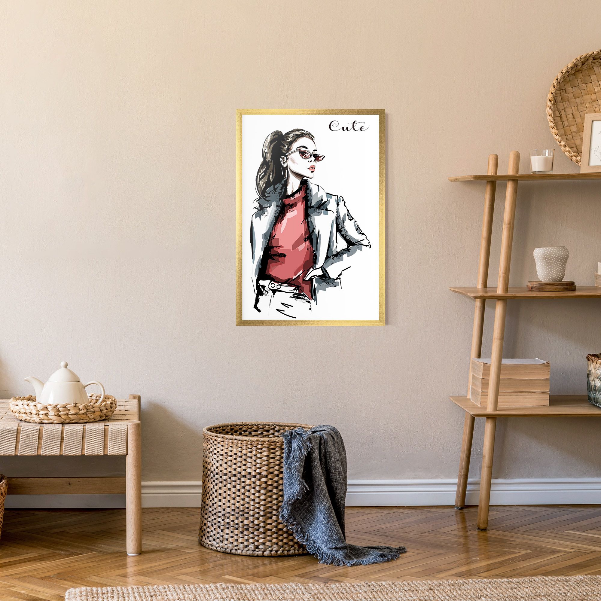 Woman Feeling Cute mockup 9