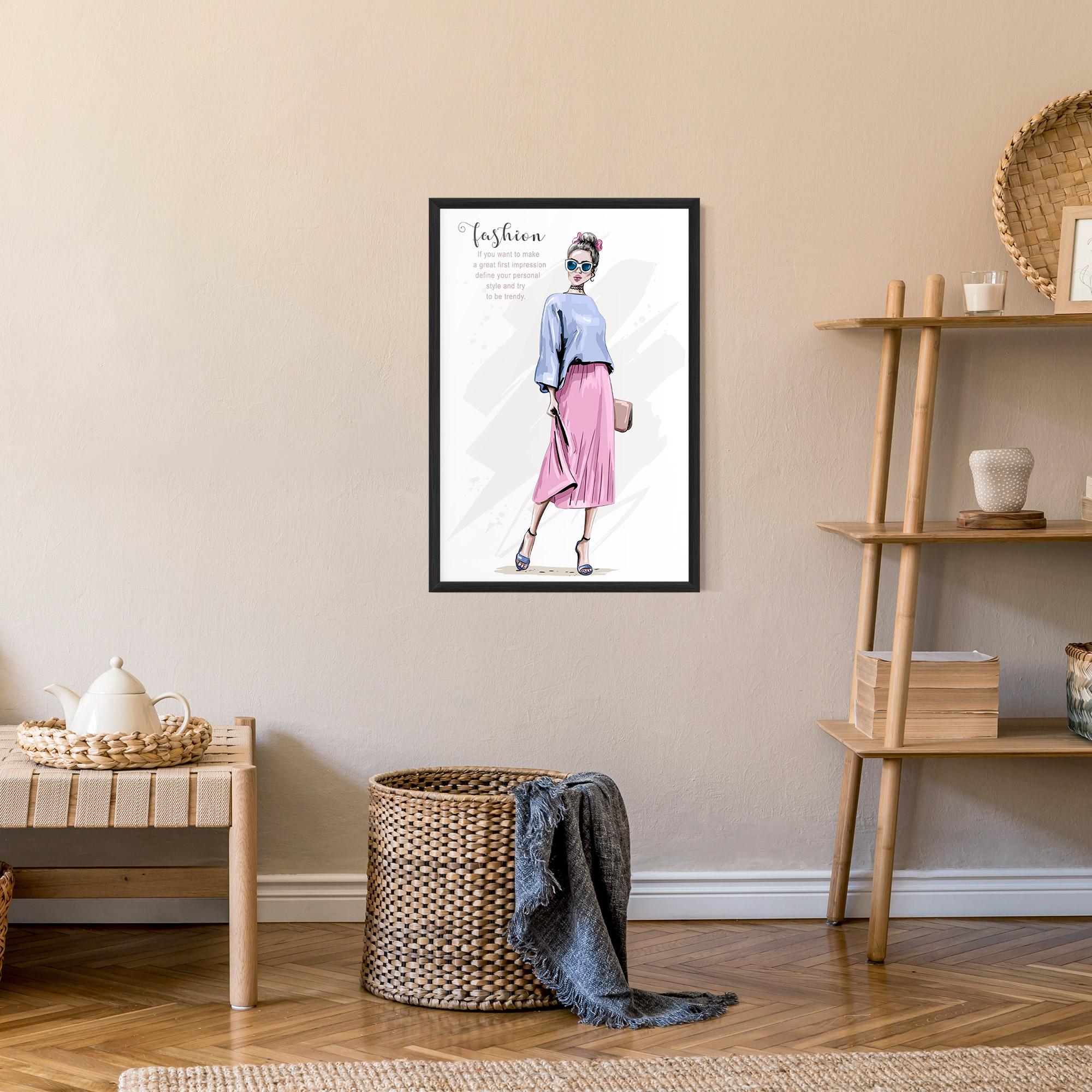 Poster Înrămat Great Impression mockup 9