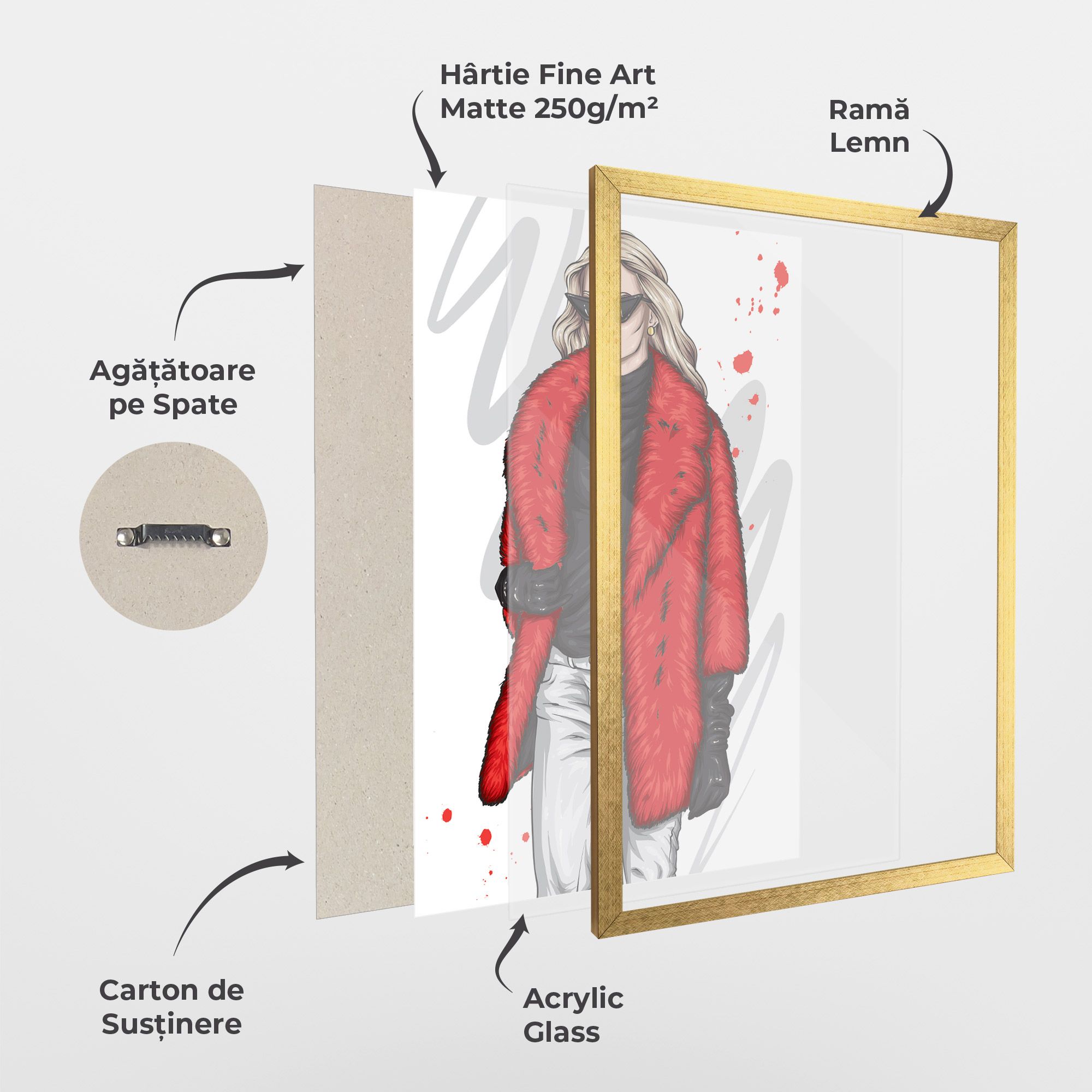 Black Blouse Woman mockup 1