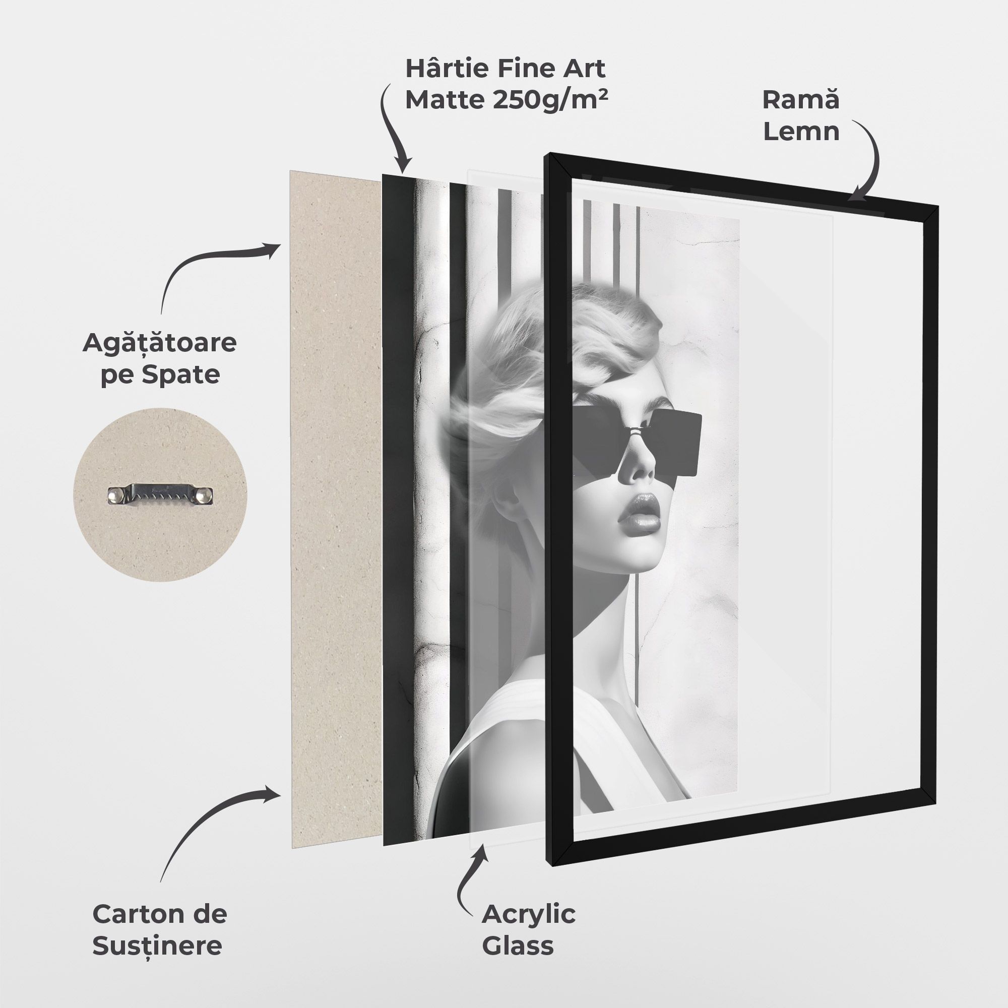 Fashion Woman Glasses mockup 1