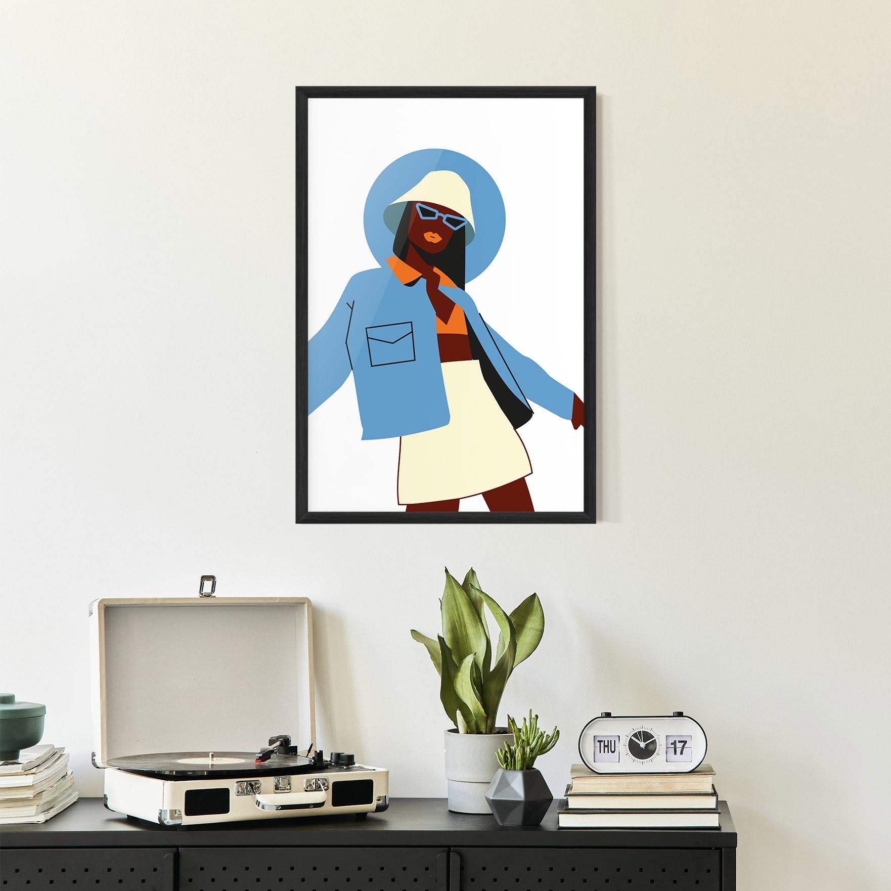 Poster Înrămat Modern Fashion Set_3 mockup 2