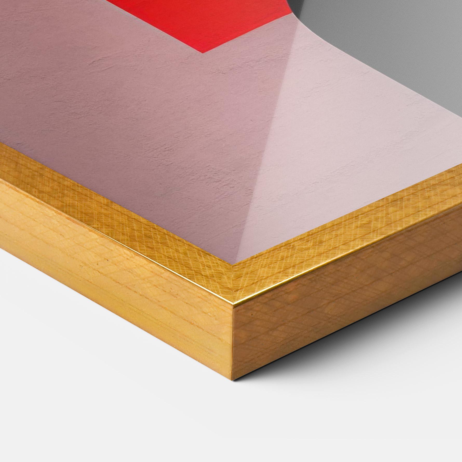 Poster Înrămat Interesting Woman Art mockup 3