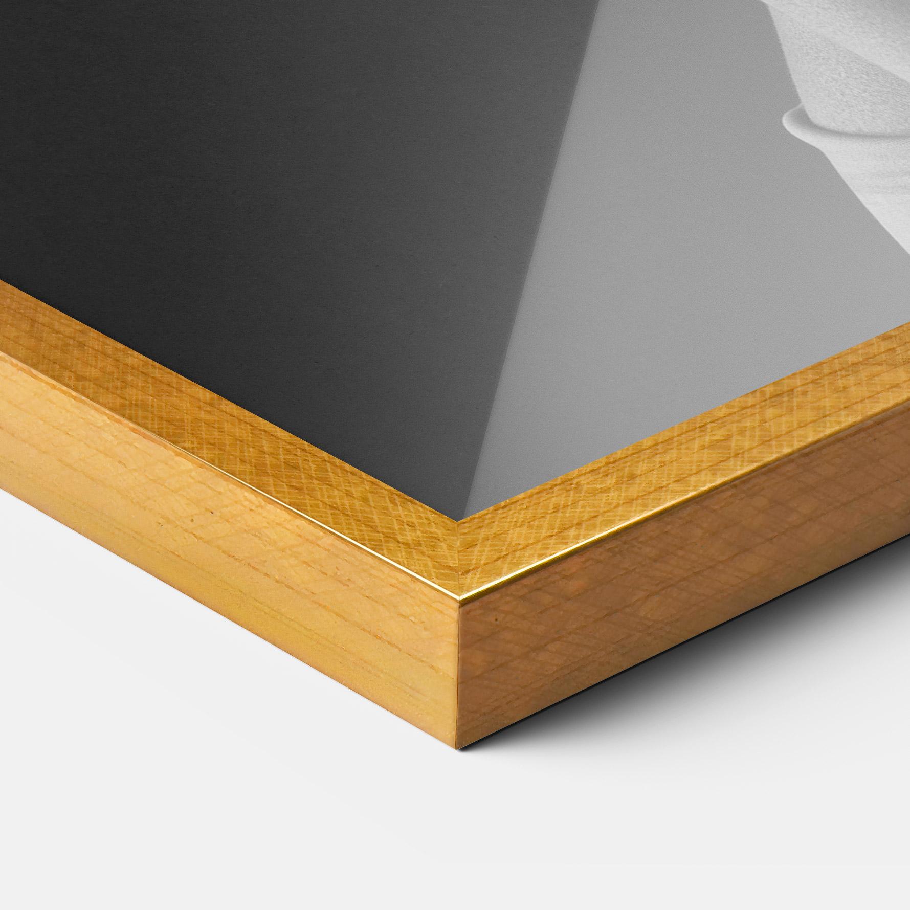 Poster Înrămat Veil Hat Woman mockup 3