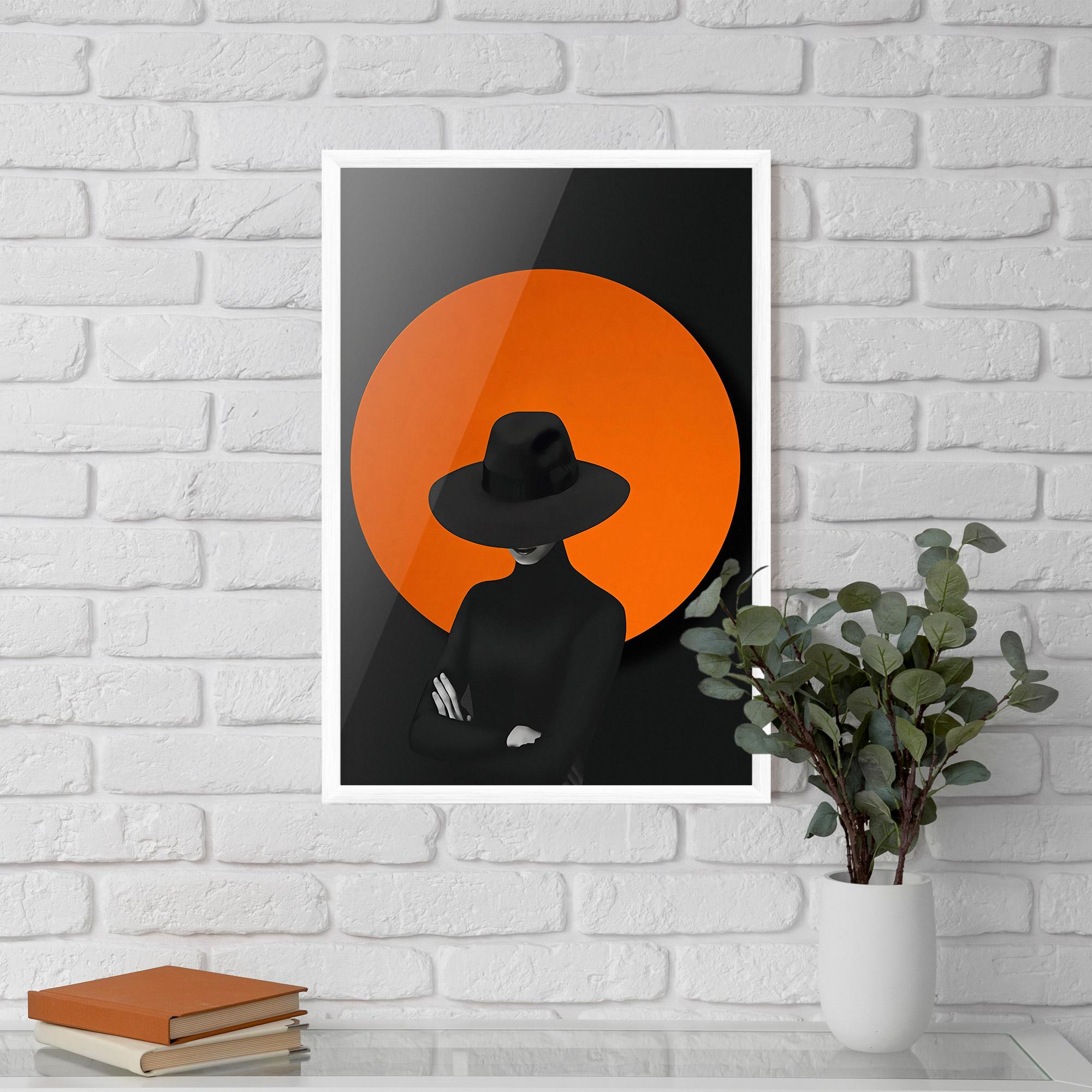 Poster Înrămat Black Fashion mockup 5