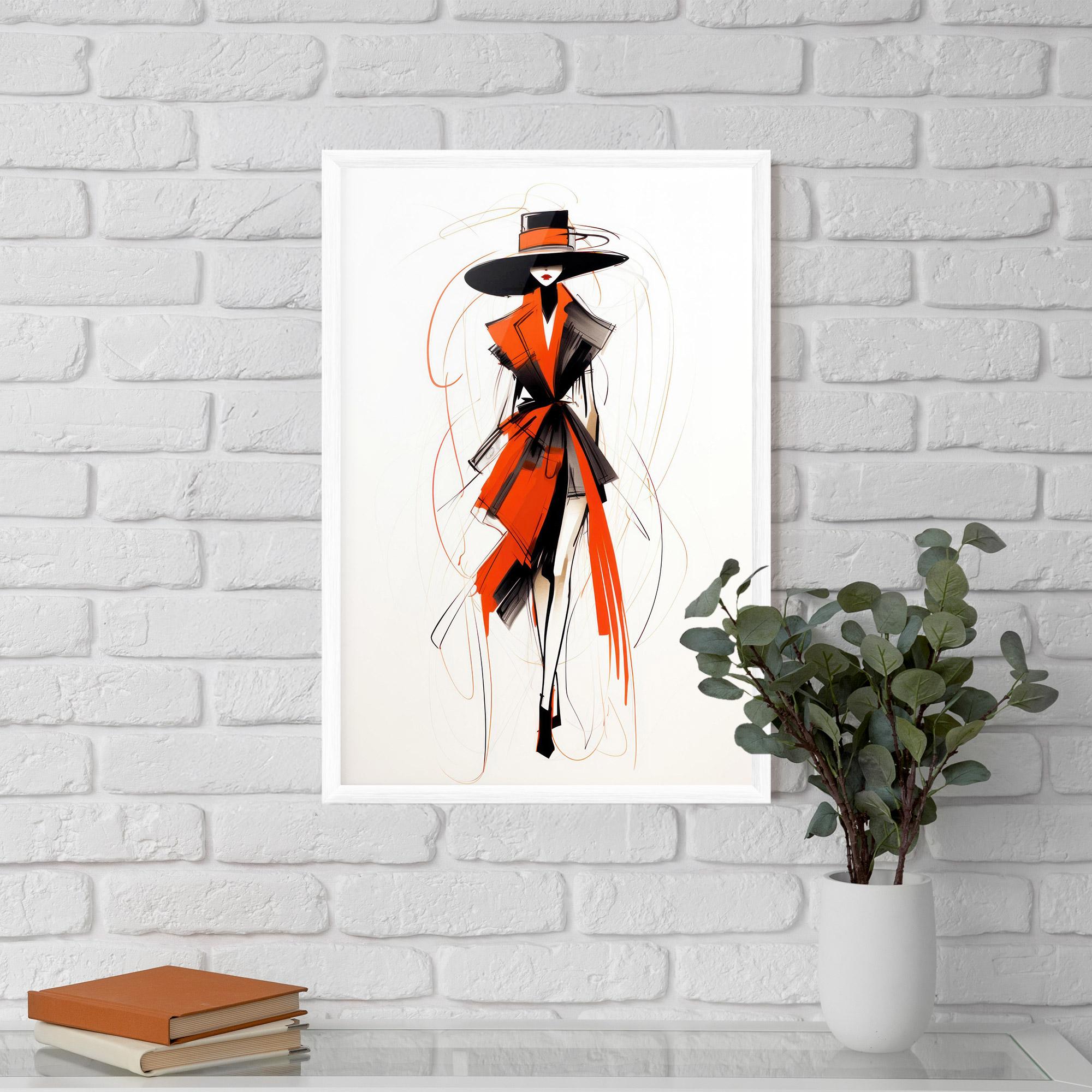 Poster Înrămat Handdrawn Doodle mockup 5