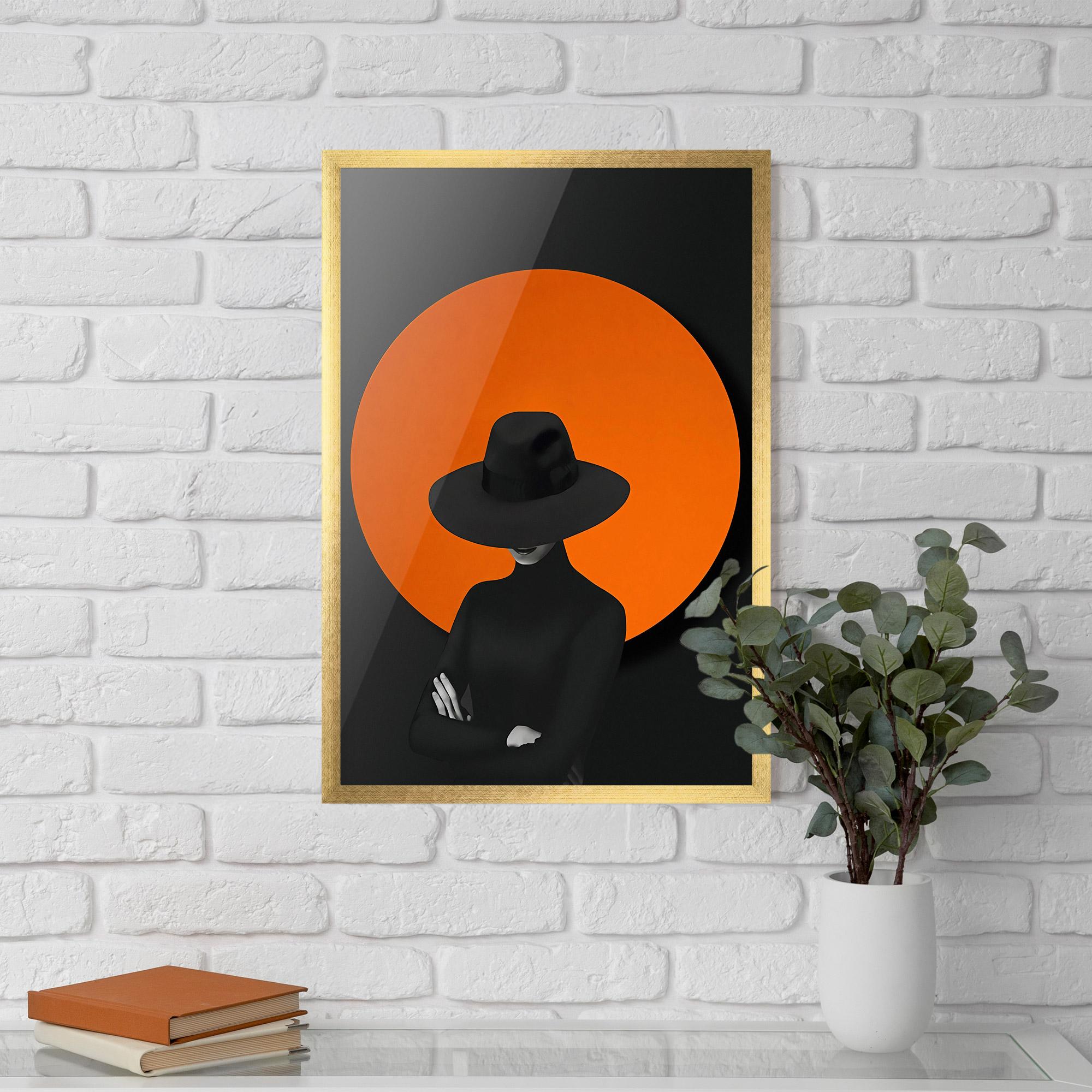 Poster Înrămat Black Fashion mockup 5