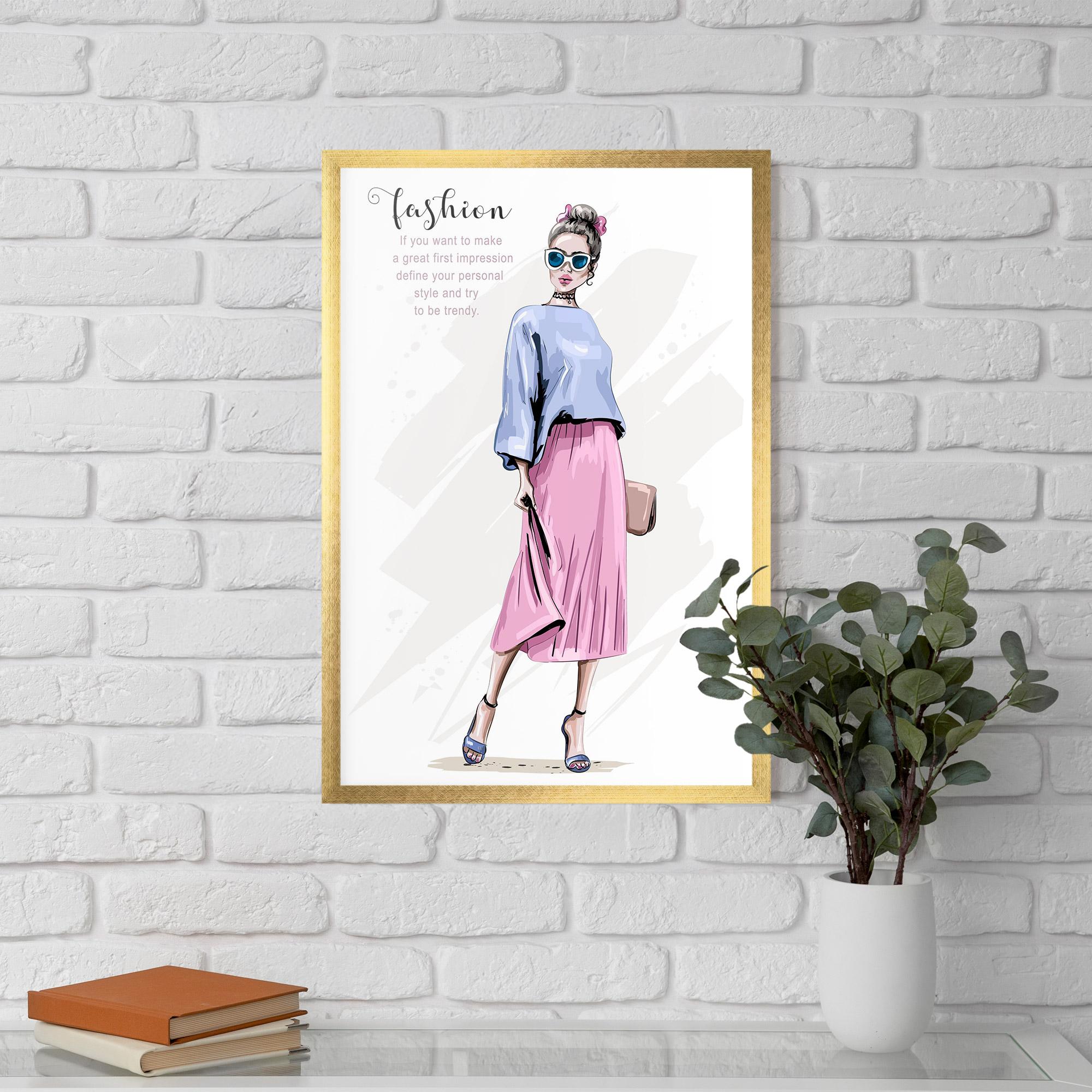 Poster Înrămat Great Impression mockup 5