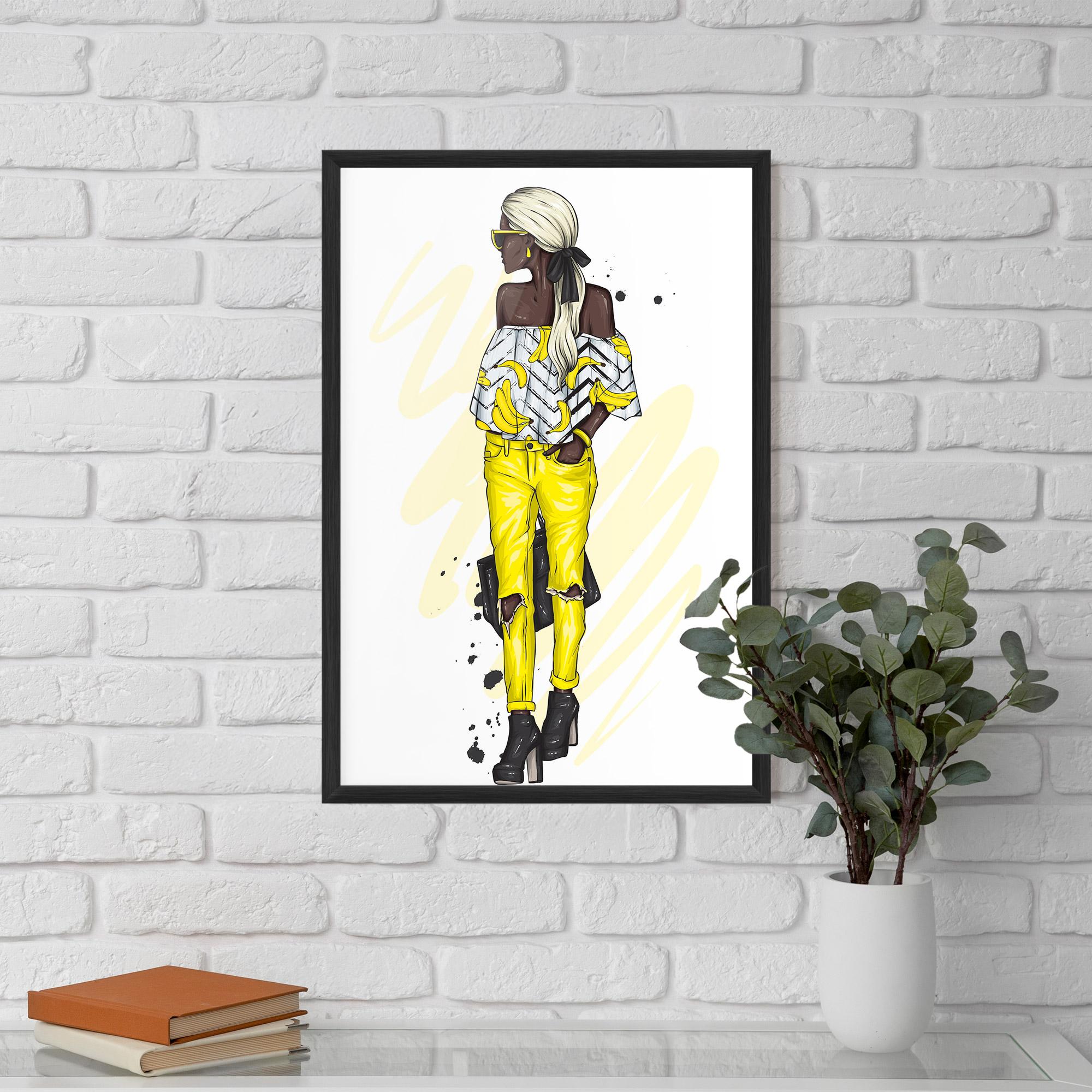 Poster Înrămat Banana Blouse mockup 5