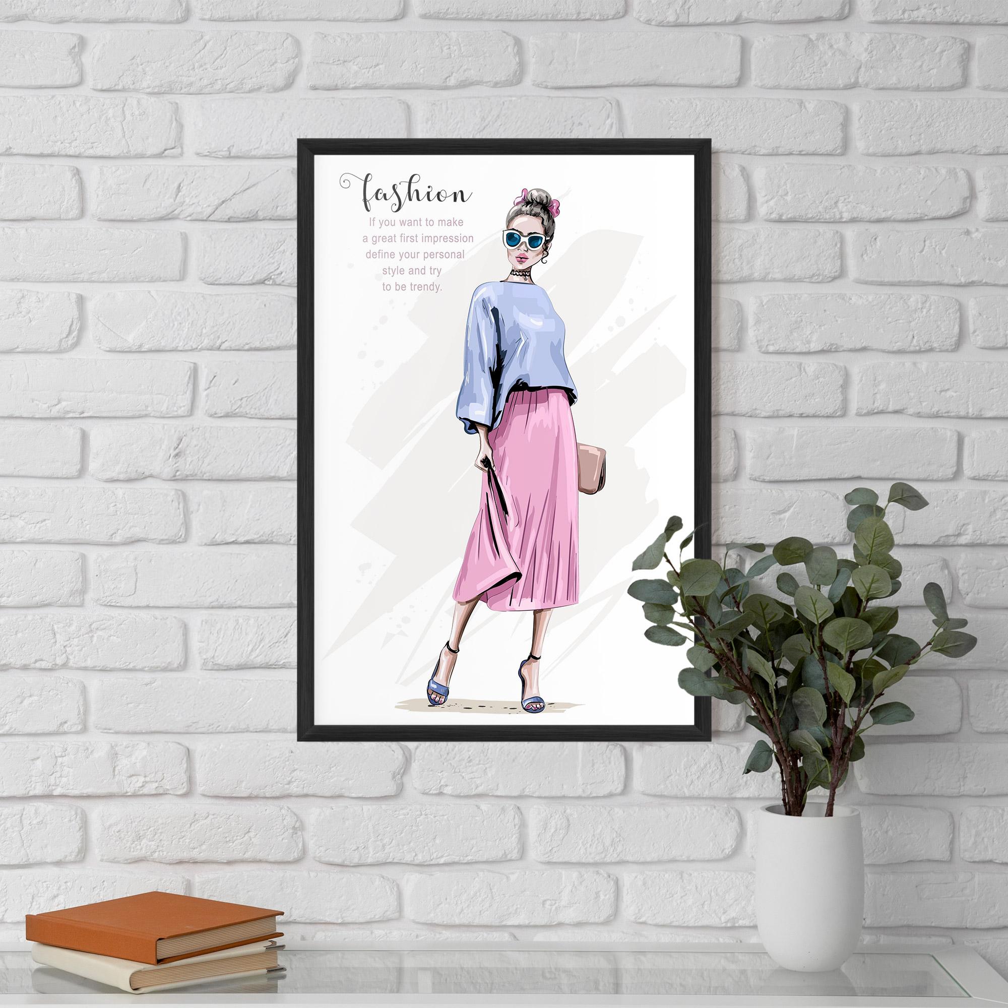 Poster Înrămat Great Impression mockup 5