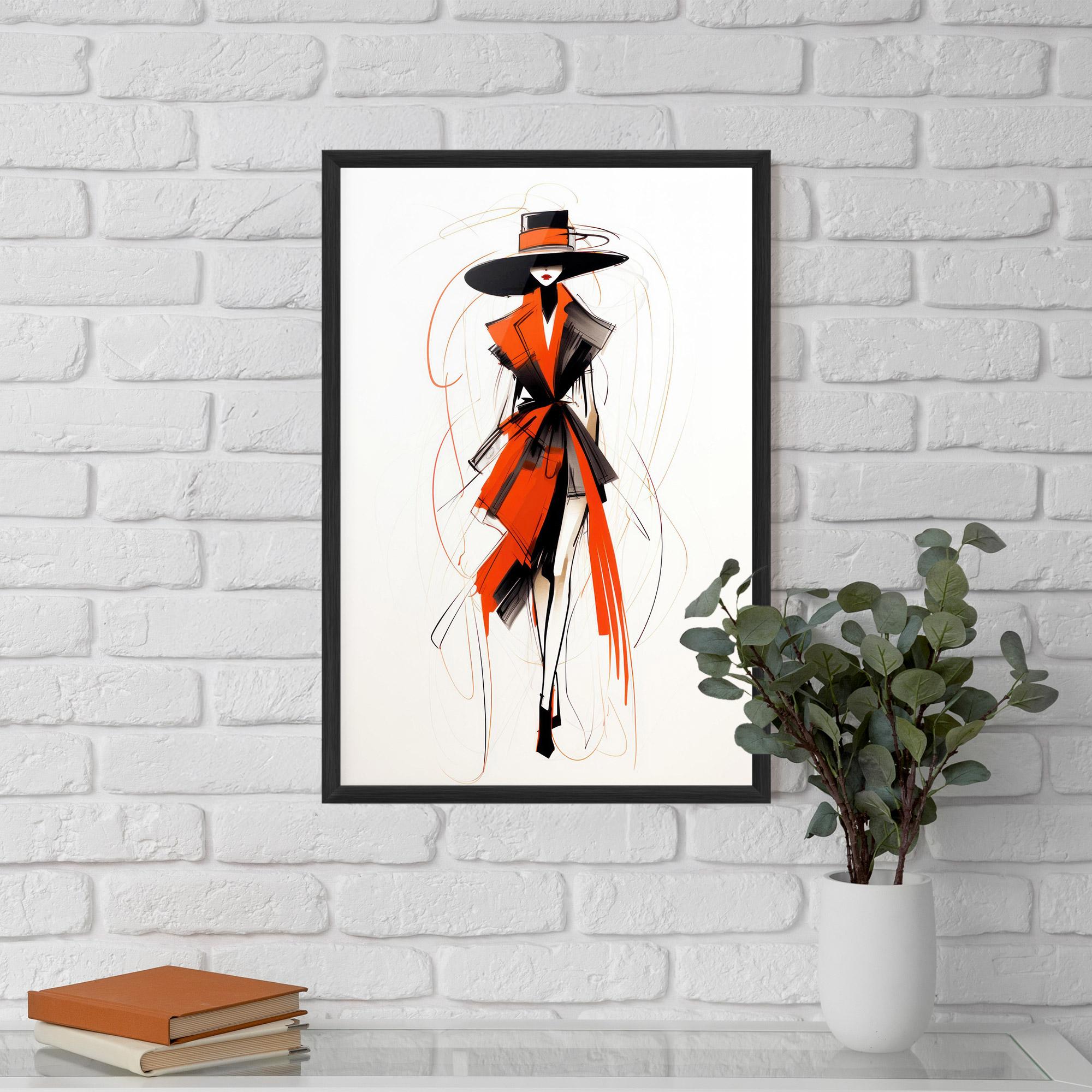 Poster Înrămat Handdrawn Doodle mockup 5