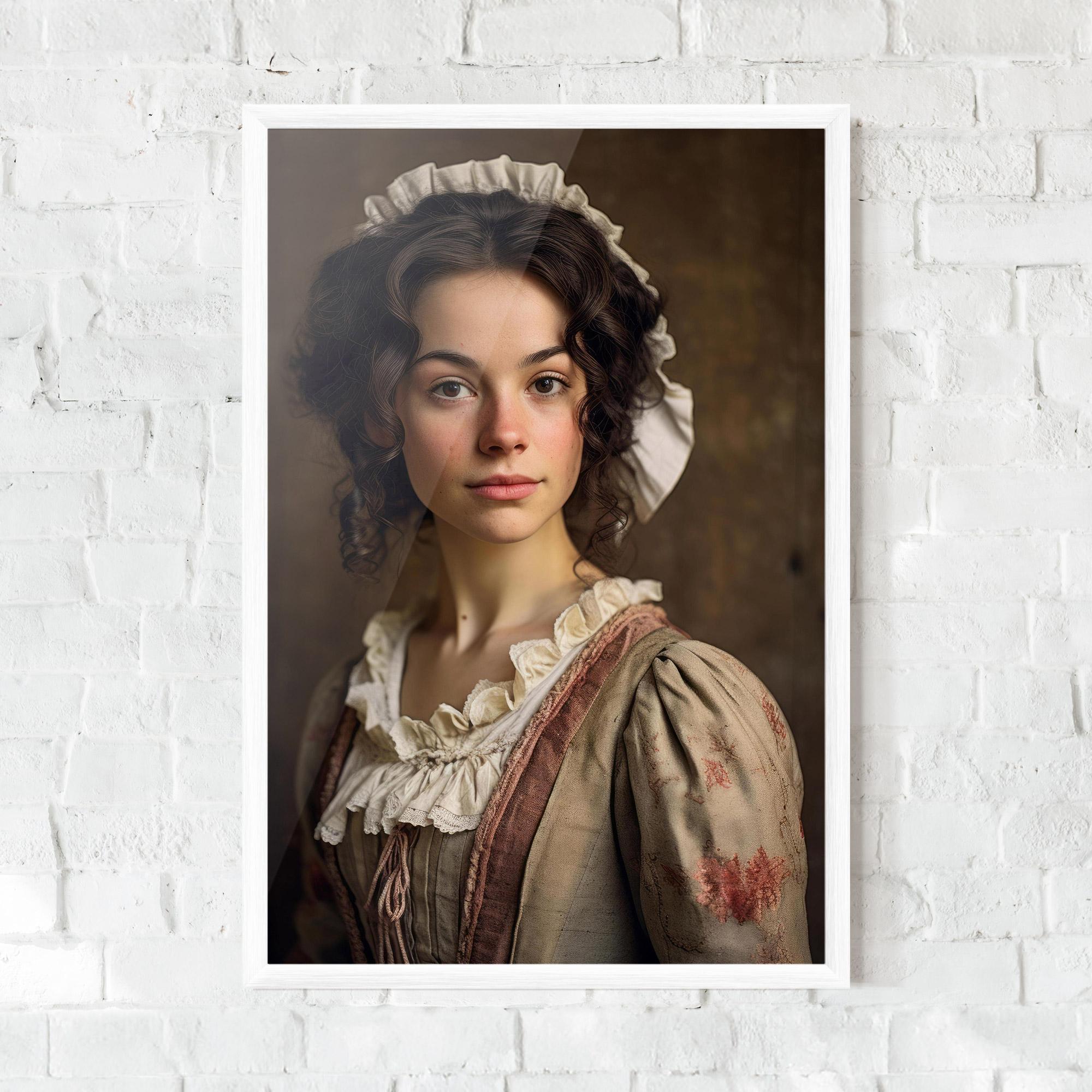 Poster Înrămat Light Green Dress mockup 0