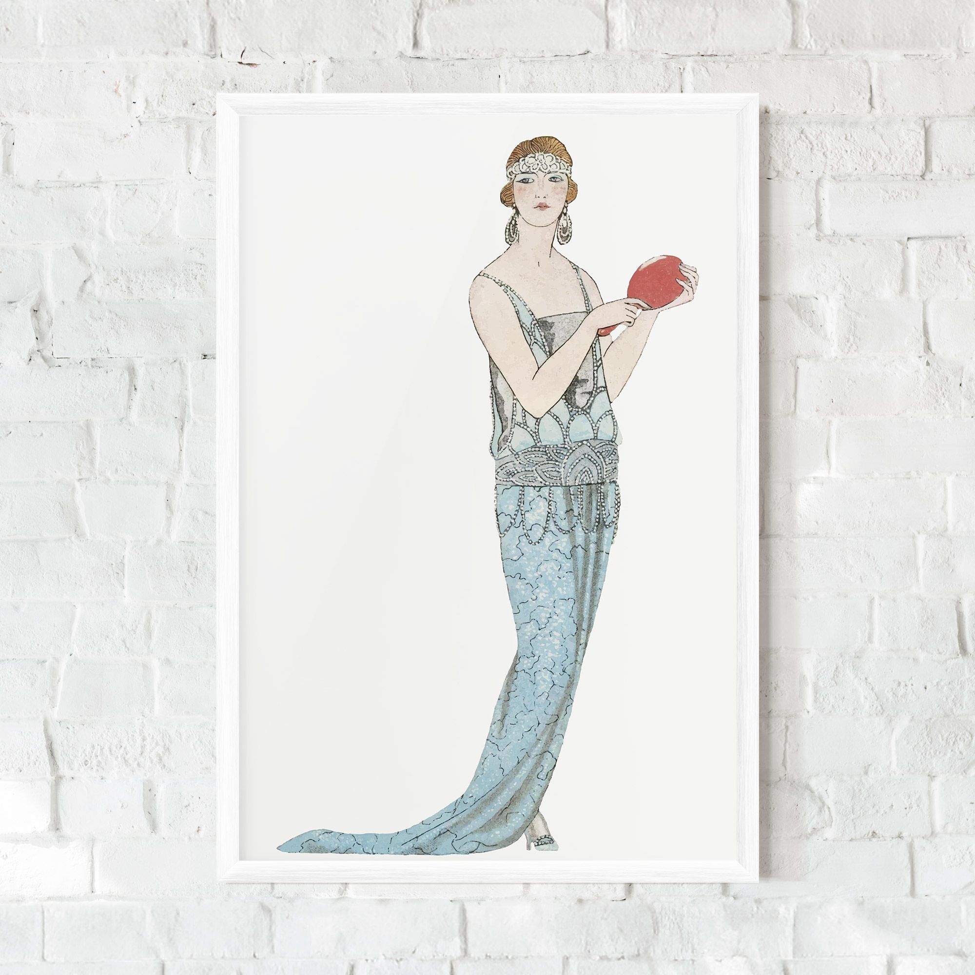 Vintage Old Drawing mockup 0